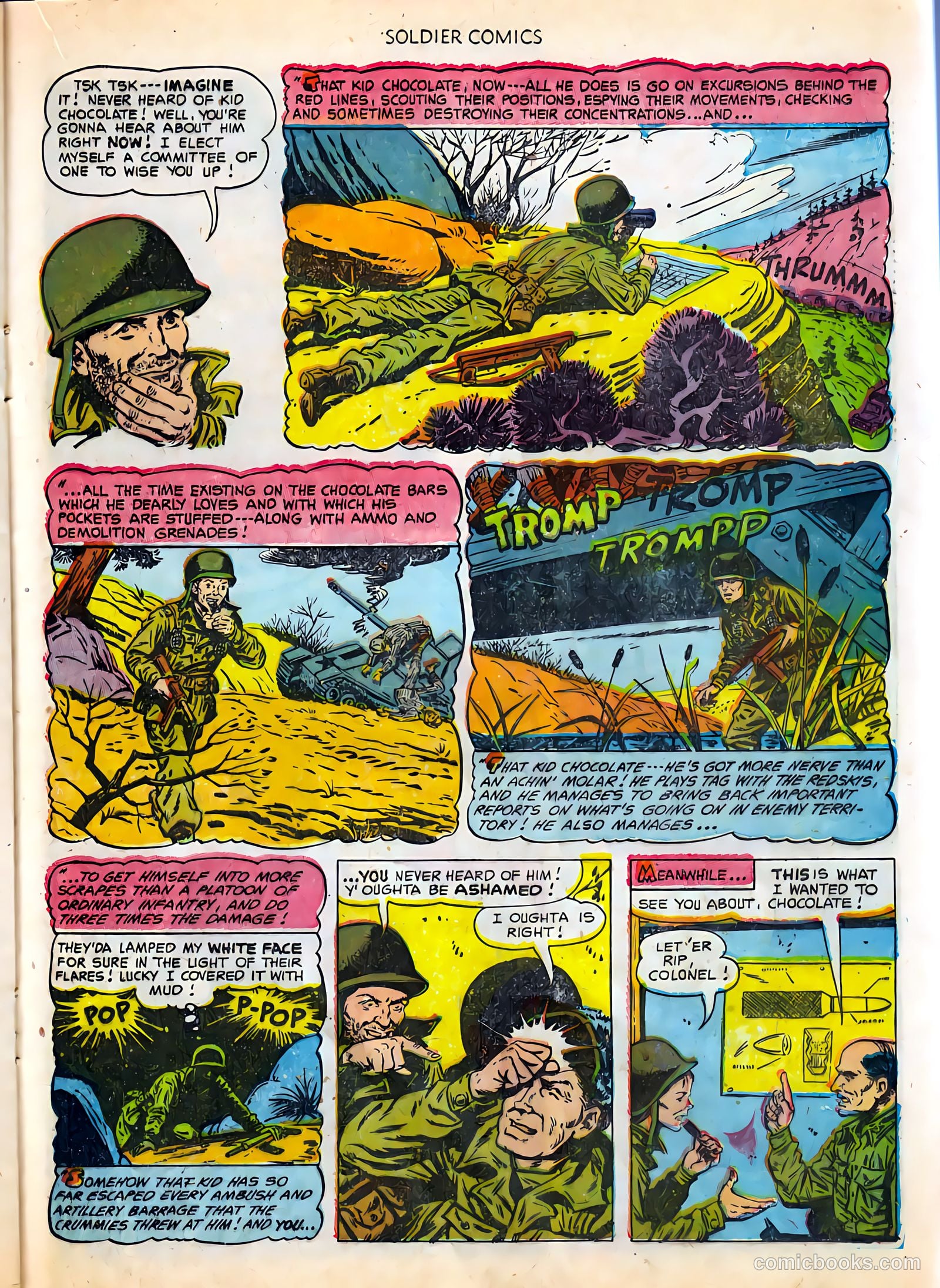 Soldier Comics #9 (1953) — page 21 of 36