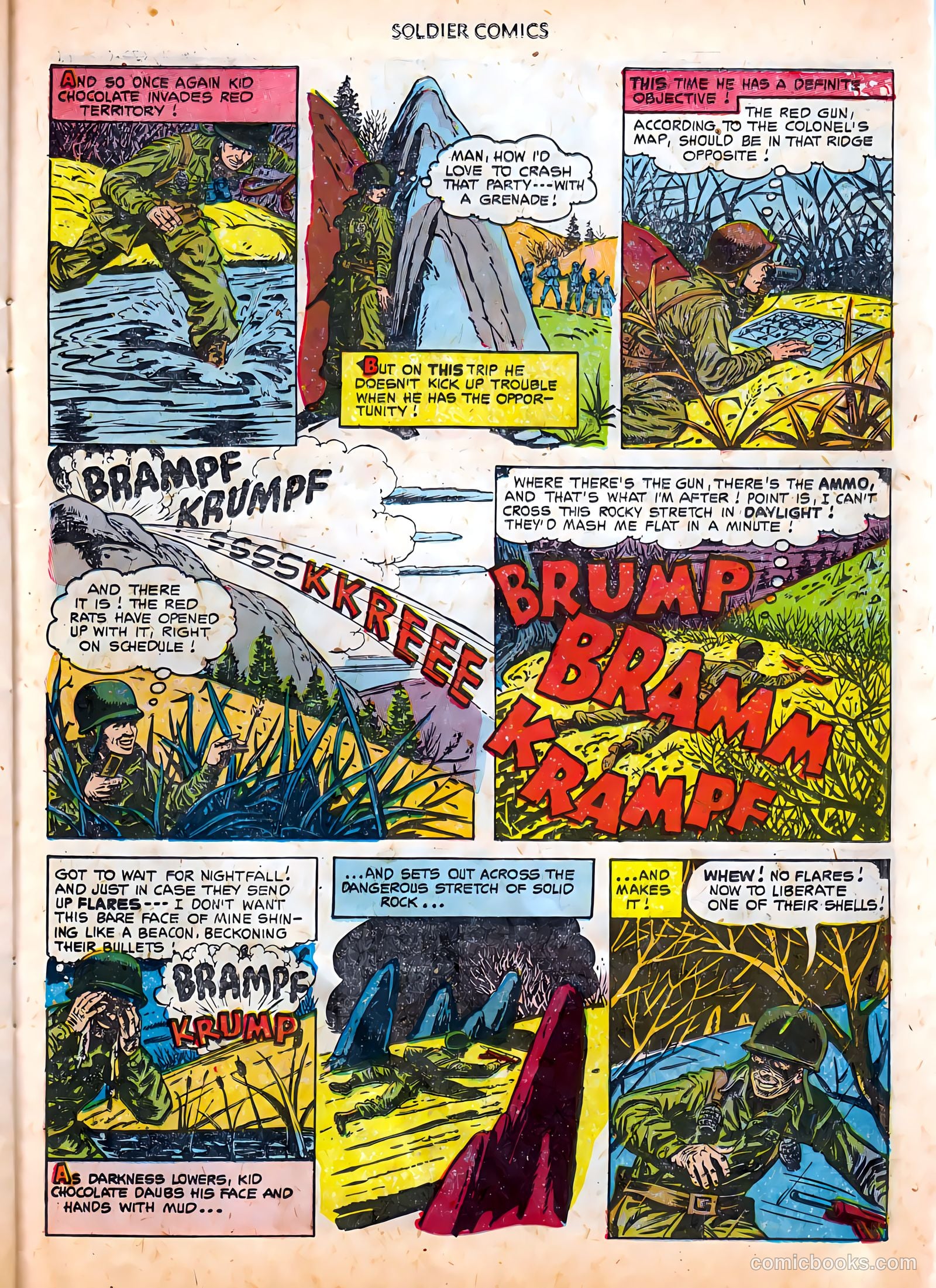 Soldier Comics #9 (1953) — page 23 of 36