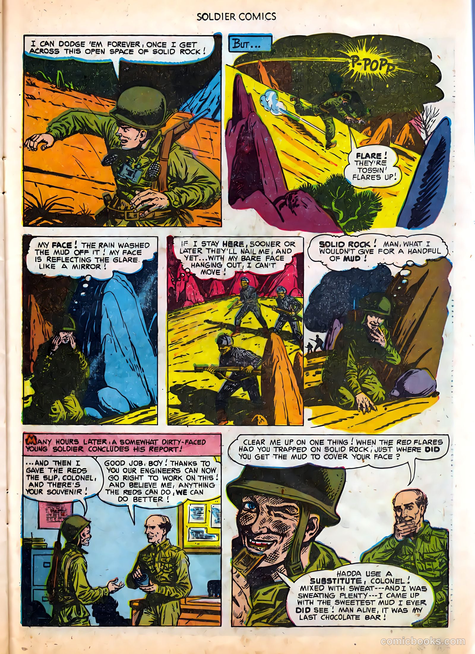 Soldier Comics #9 (1953) — page 25 of 36