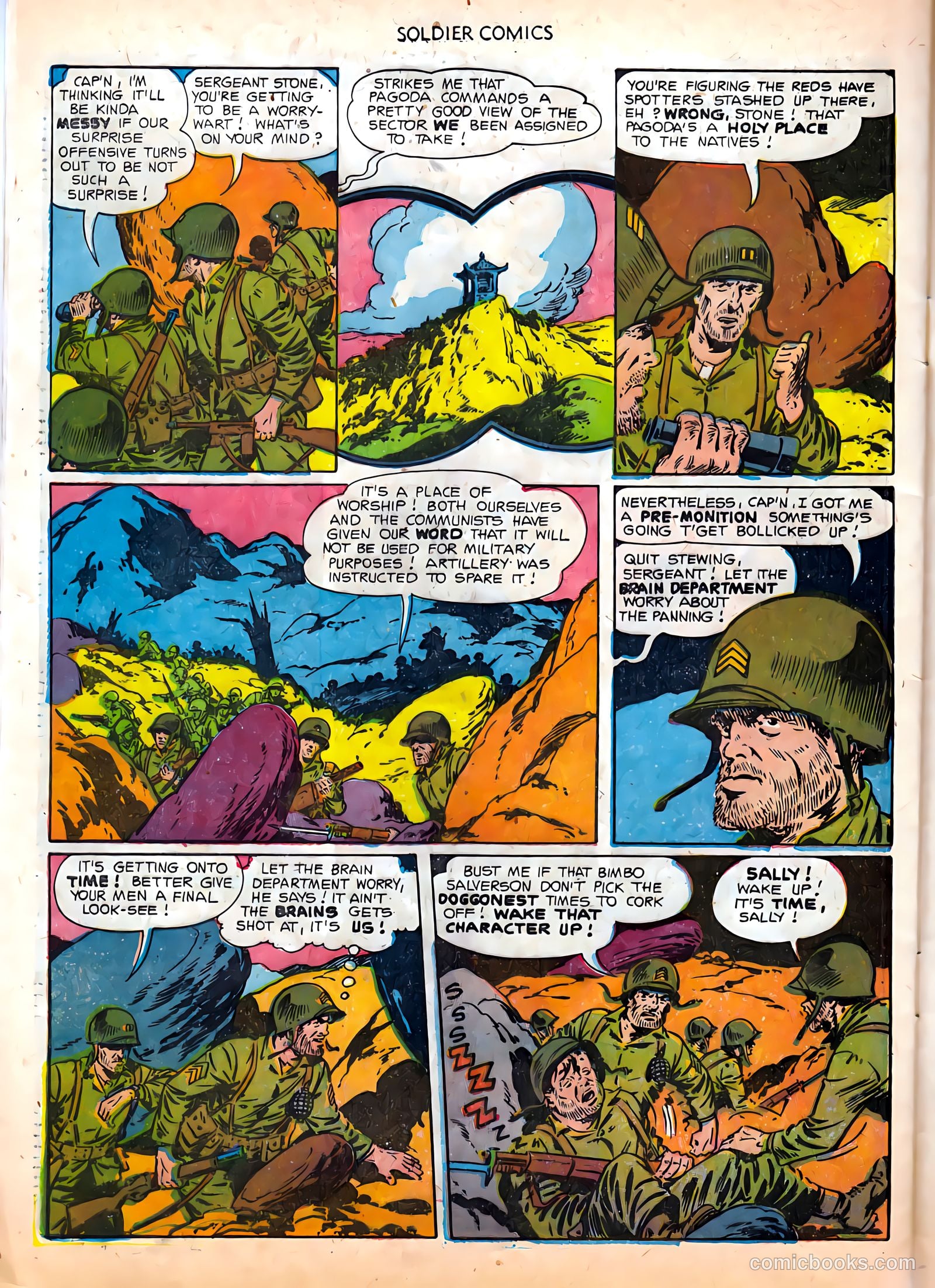 Soldier Comics #9 (1953) — page 28 of 36