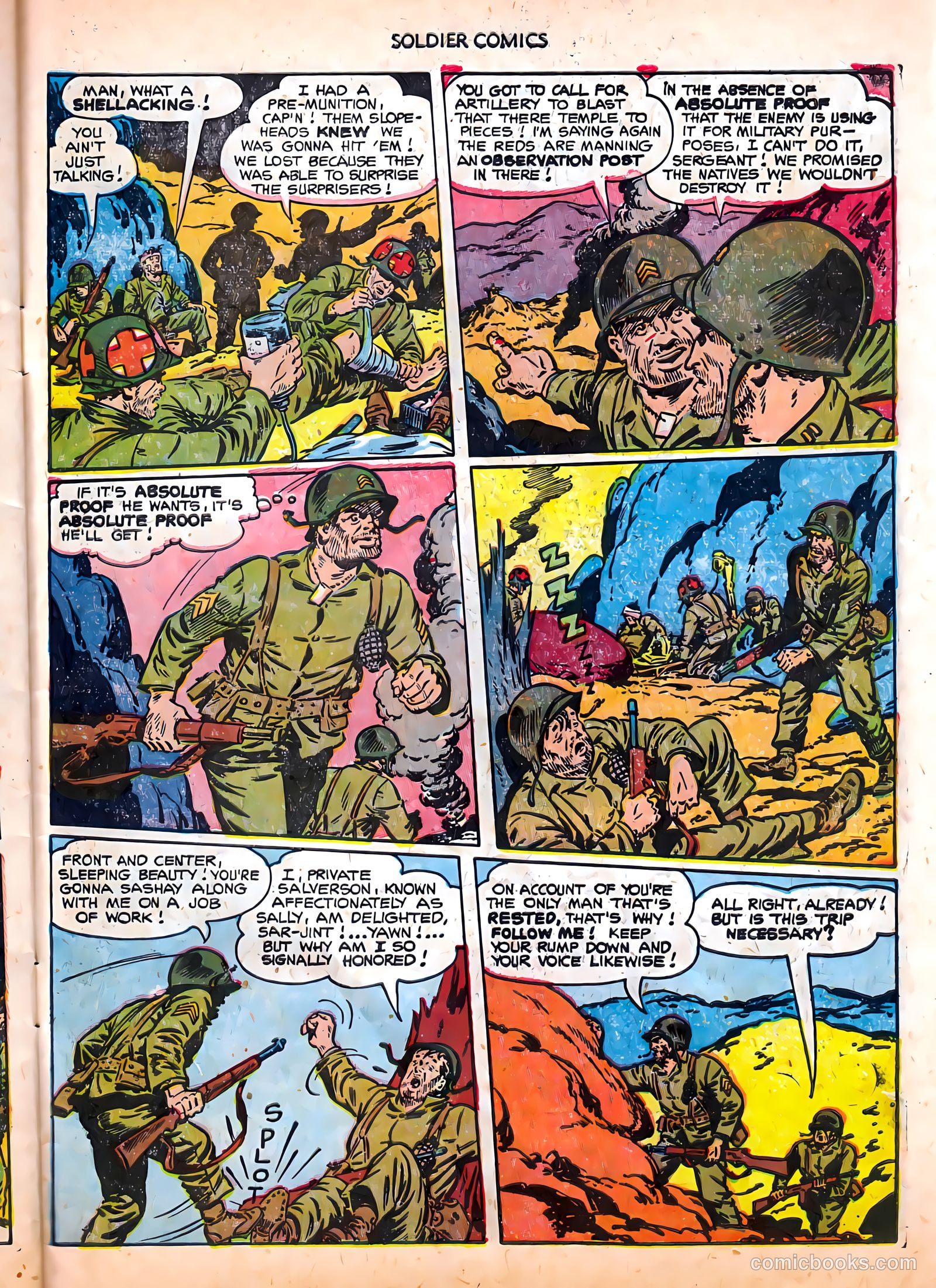 Soldier Comics #9 (1953) — page 31 of 36