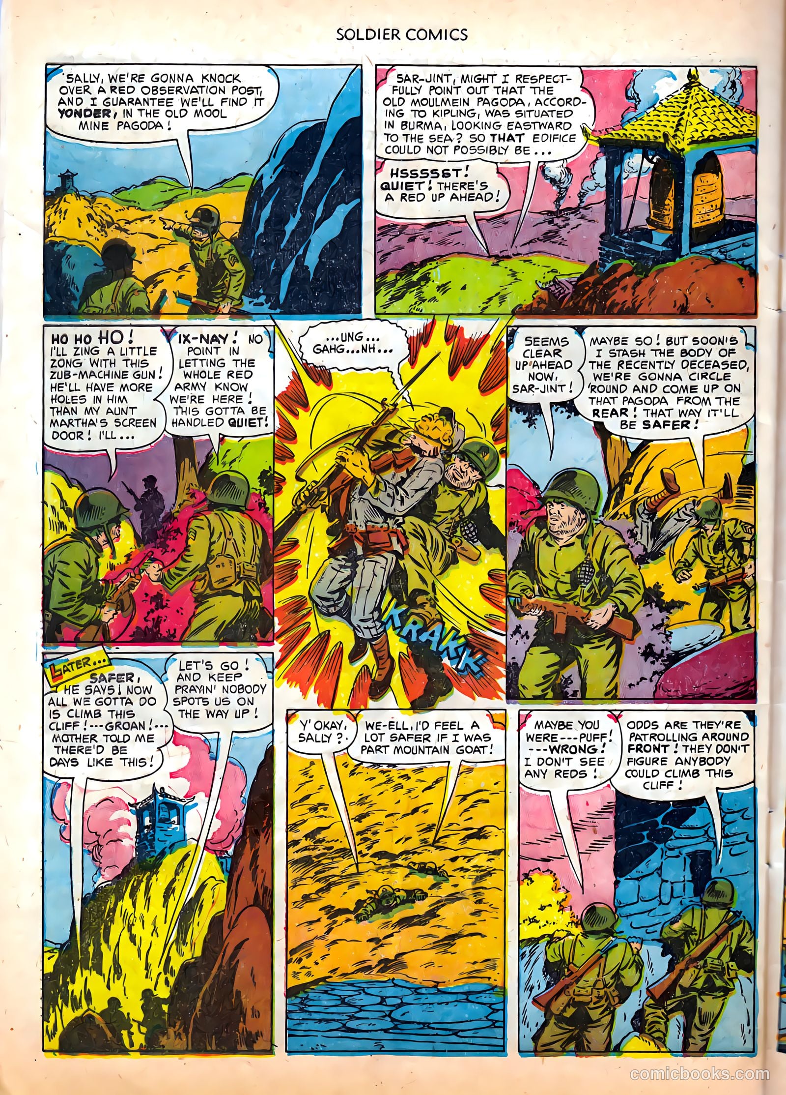 Soldier Comics #9 (1953) — page 32 of 36