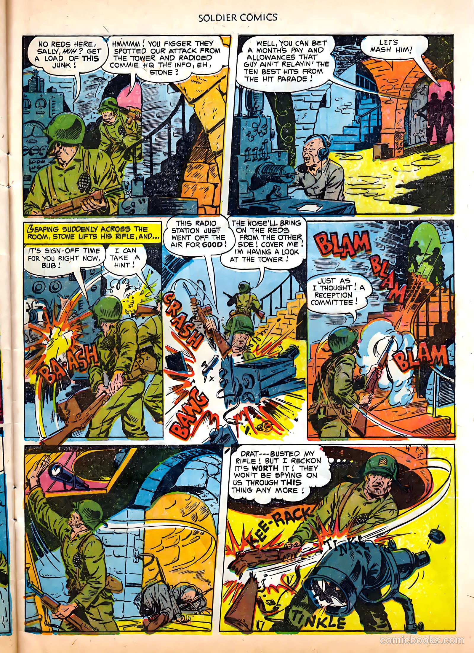 Soldier Comics #9 (1953) — page 33 of 36