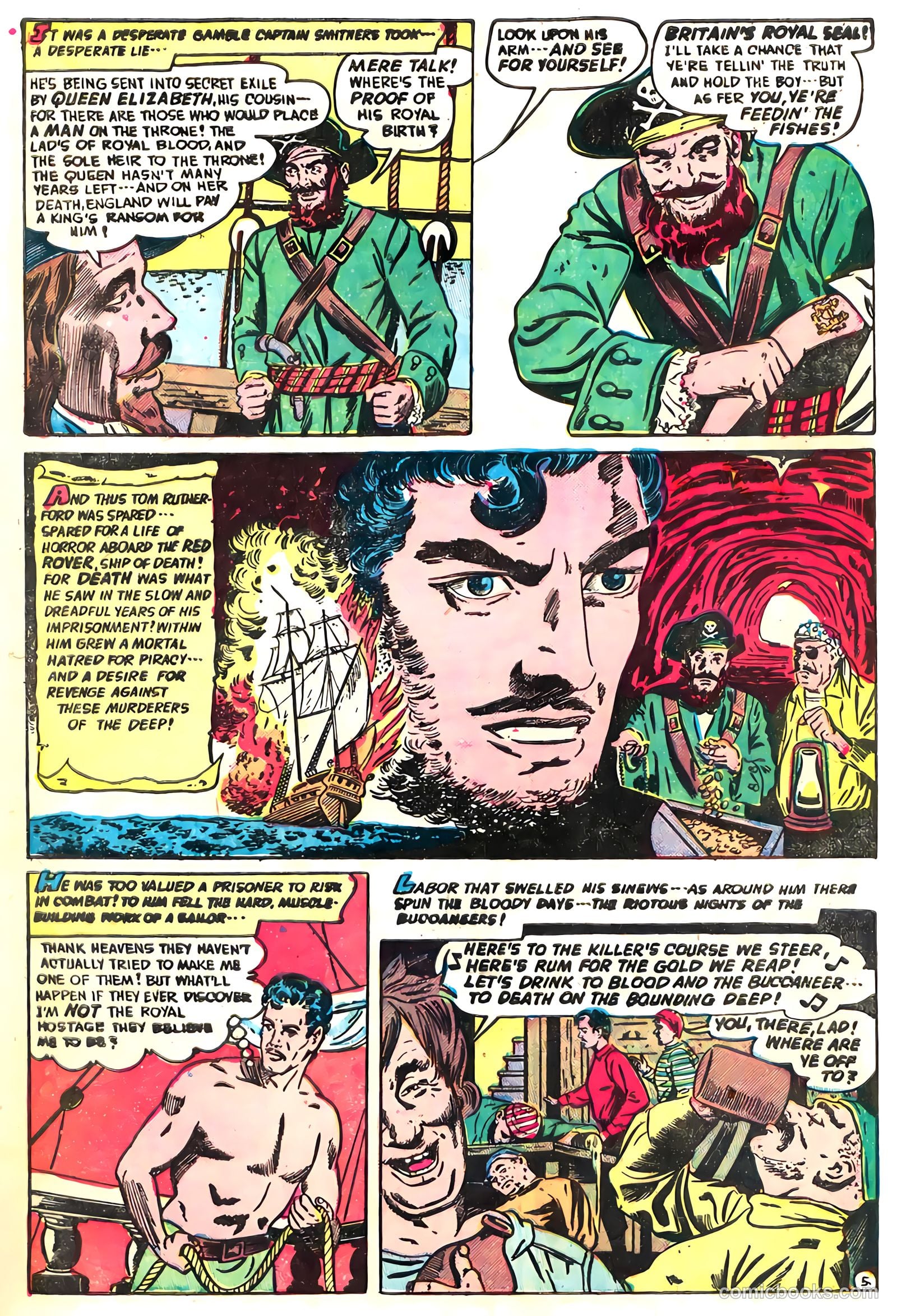 Soldiers of Fortune #1 (1951) — page 19 of 52