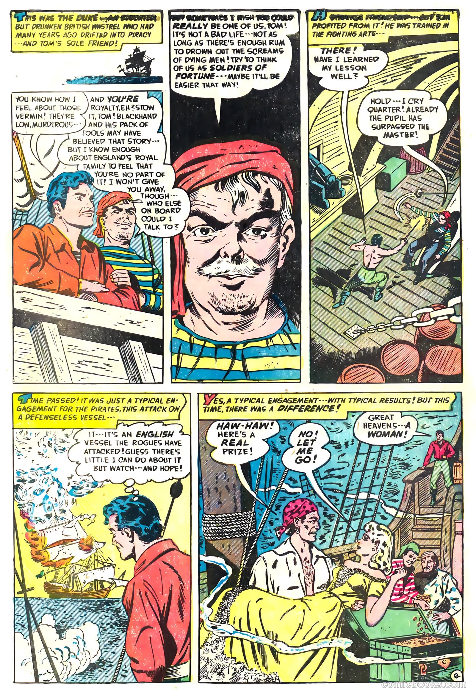 Soldiers of Fortune #1 (1951) — page 20 of 52