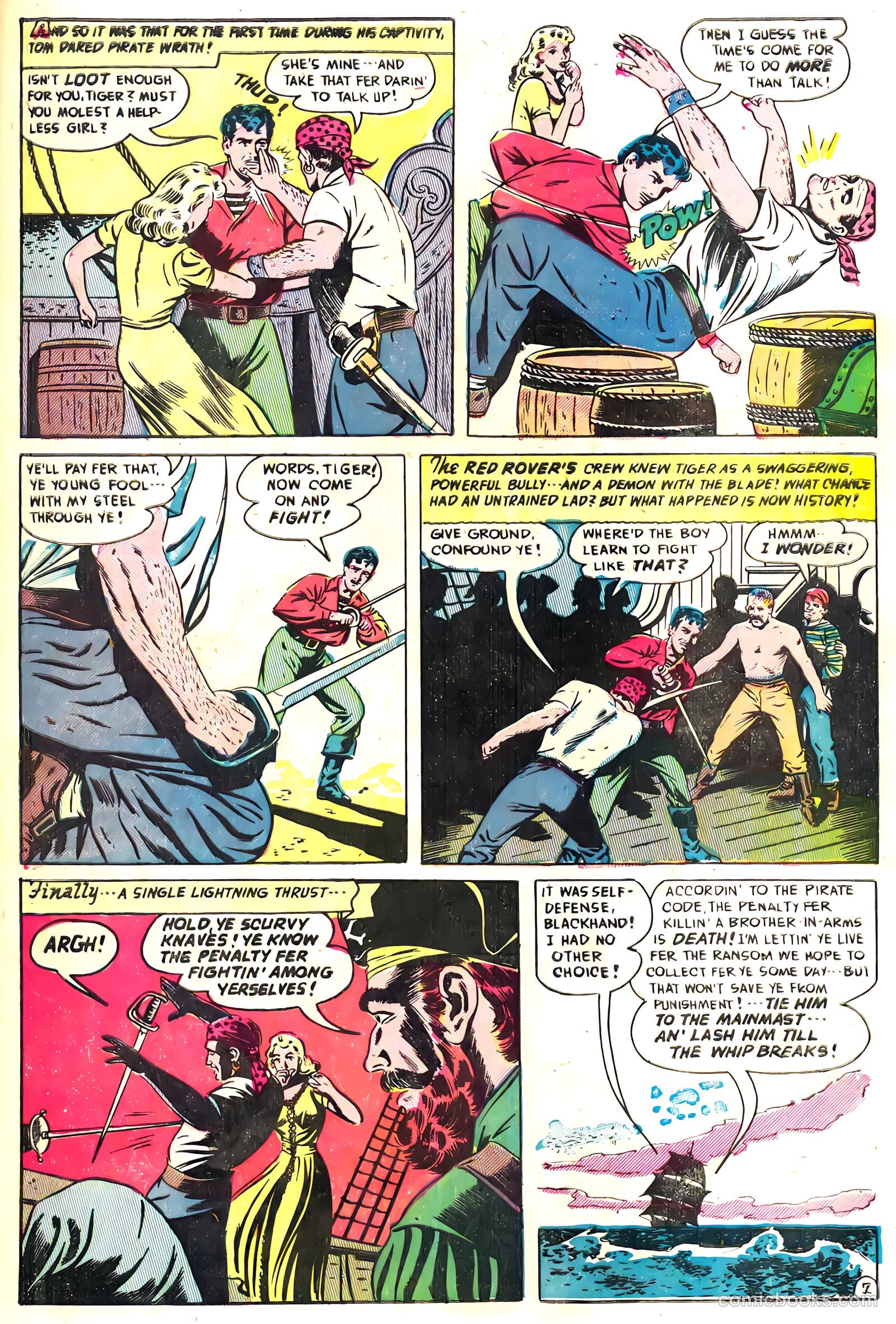 Soldiers of Fortune #1 (1951) — page 21 of 52