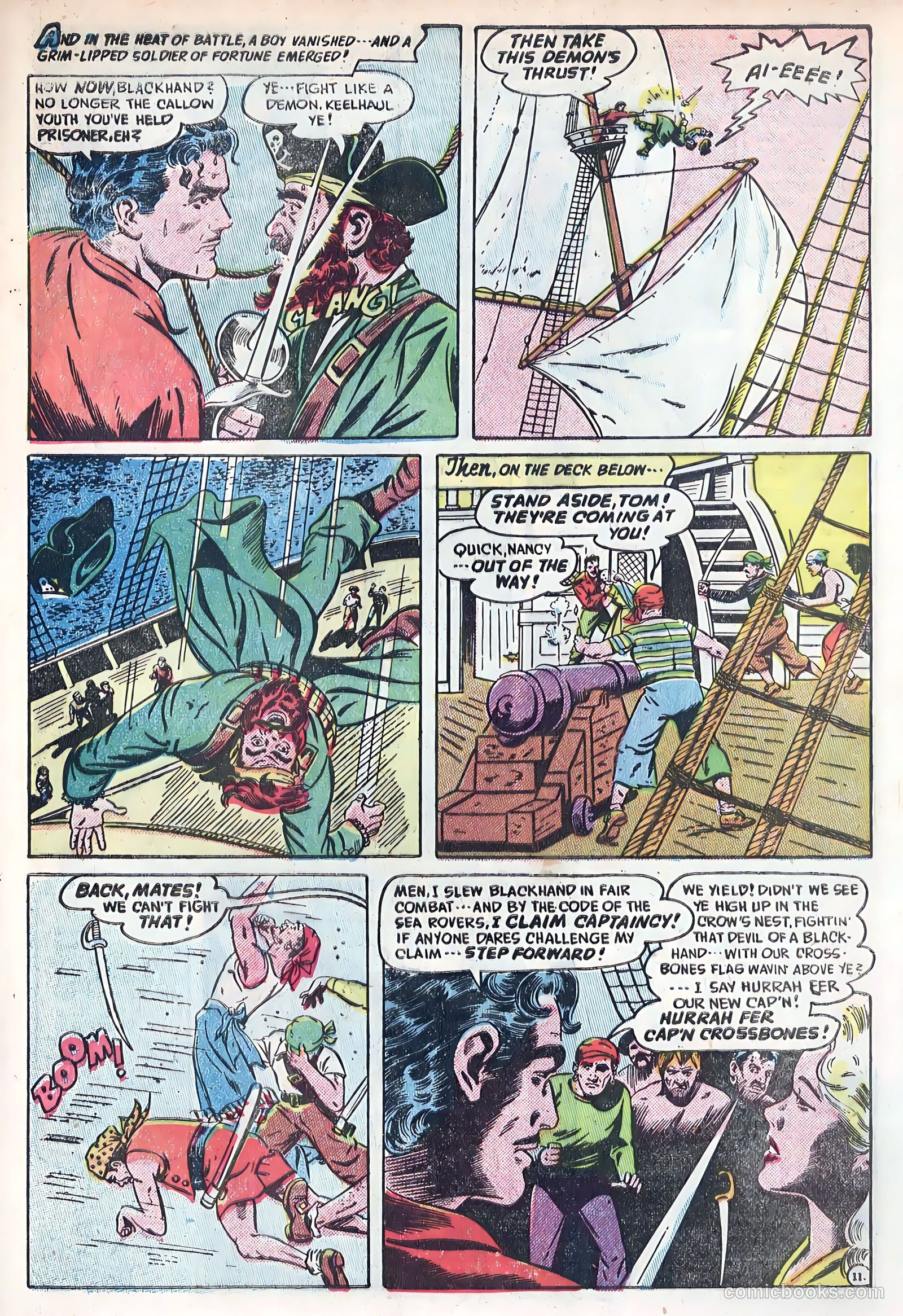 Soldiers of Fortune #1 (1951) — page 25 of 52