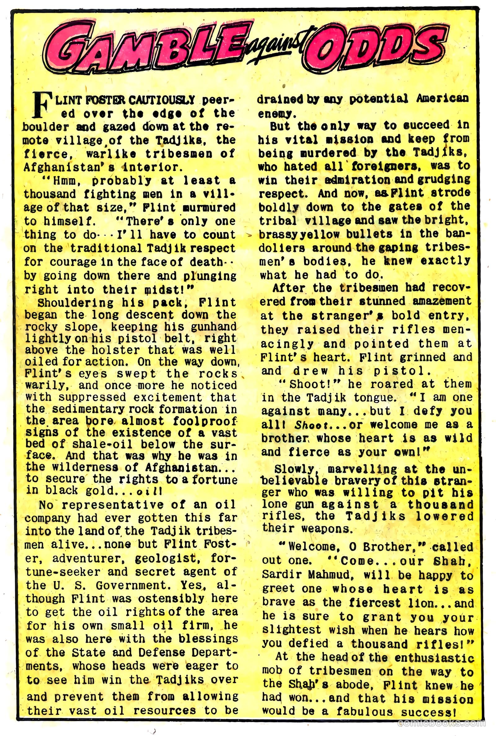 Soldiers of Fortune #1 (1951) — page 30 of 52