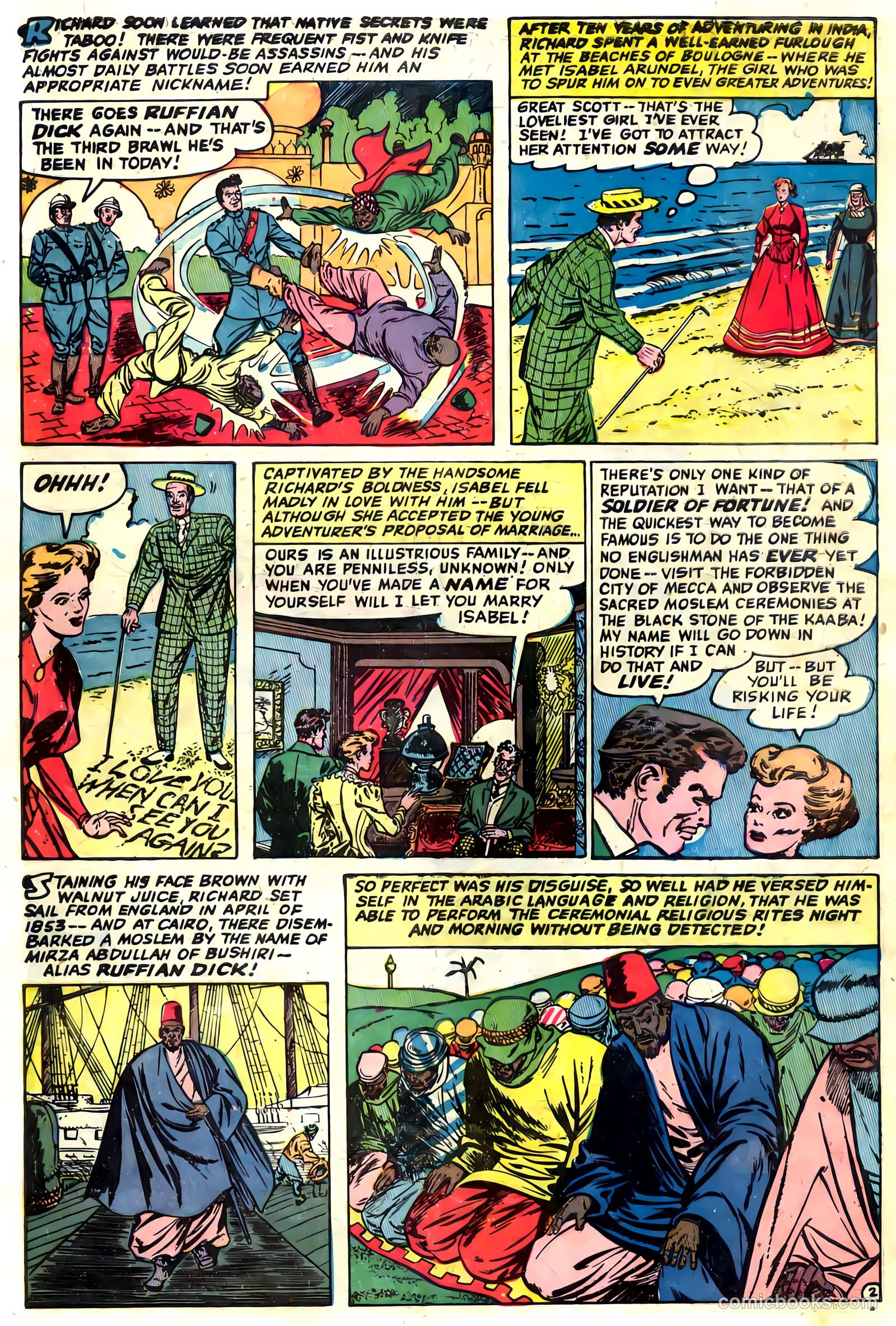 Soldiers of Fortune #1 (1951) — page 32 of 52