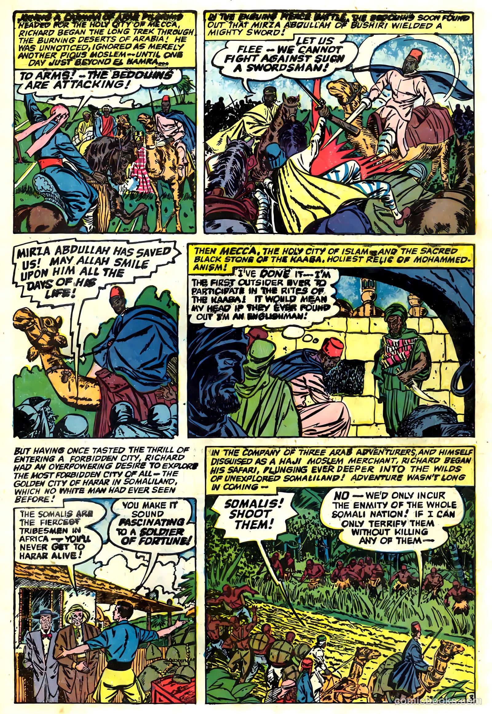 Soldiers of Fortune #1 (1951) — page 33 of 52