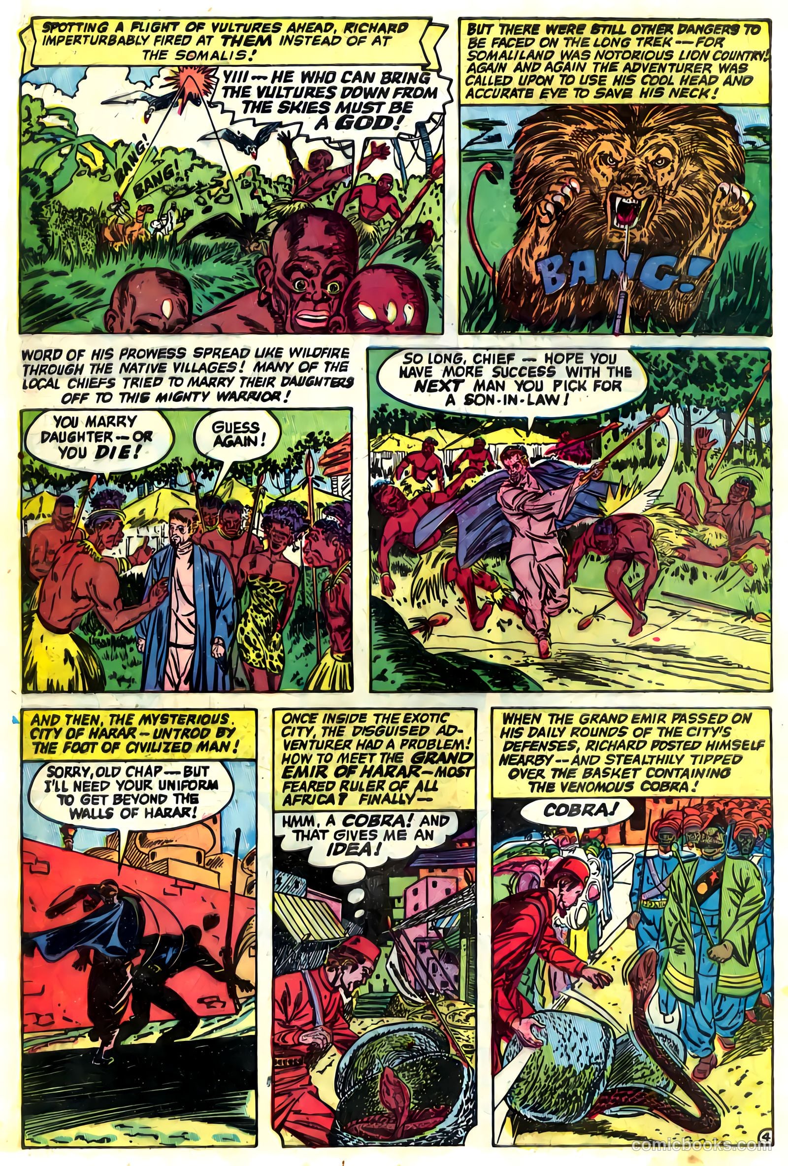 Soldiers of Fortune #1 (1951) — page 34 of 52