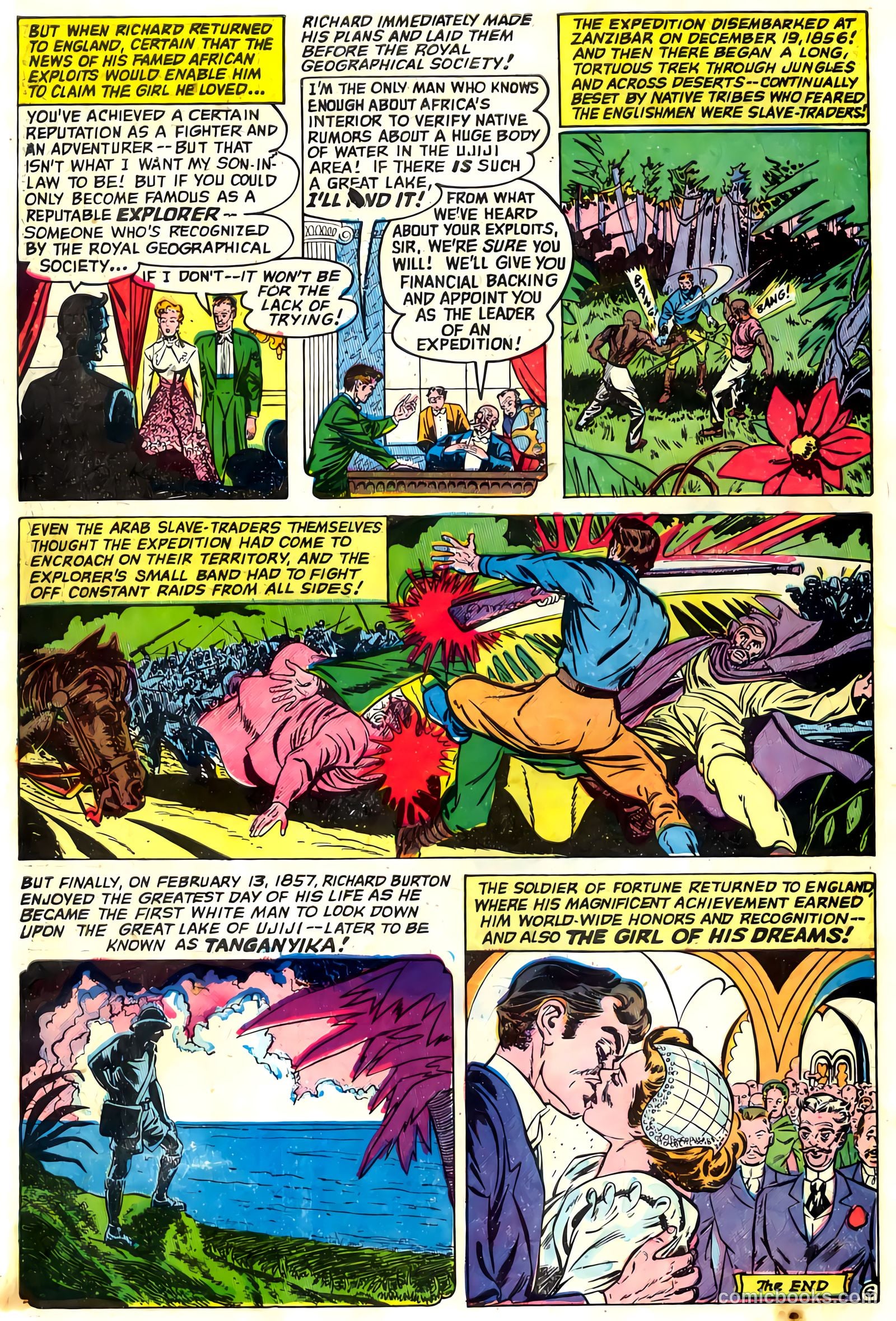 Soldiers of Fortune #1 (1951) — page 36 of 52