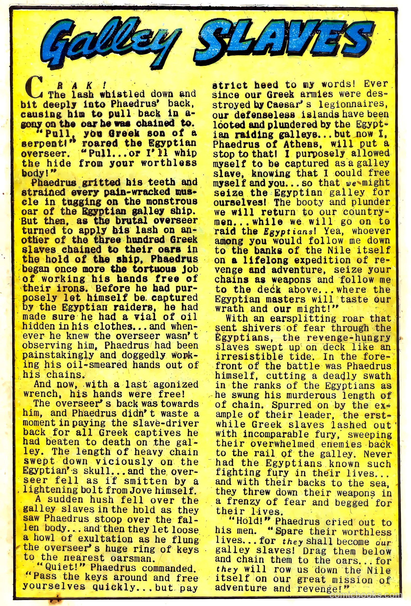 Soldiers of Fortune #1 (1951) — page 37 of 52
