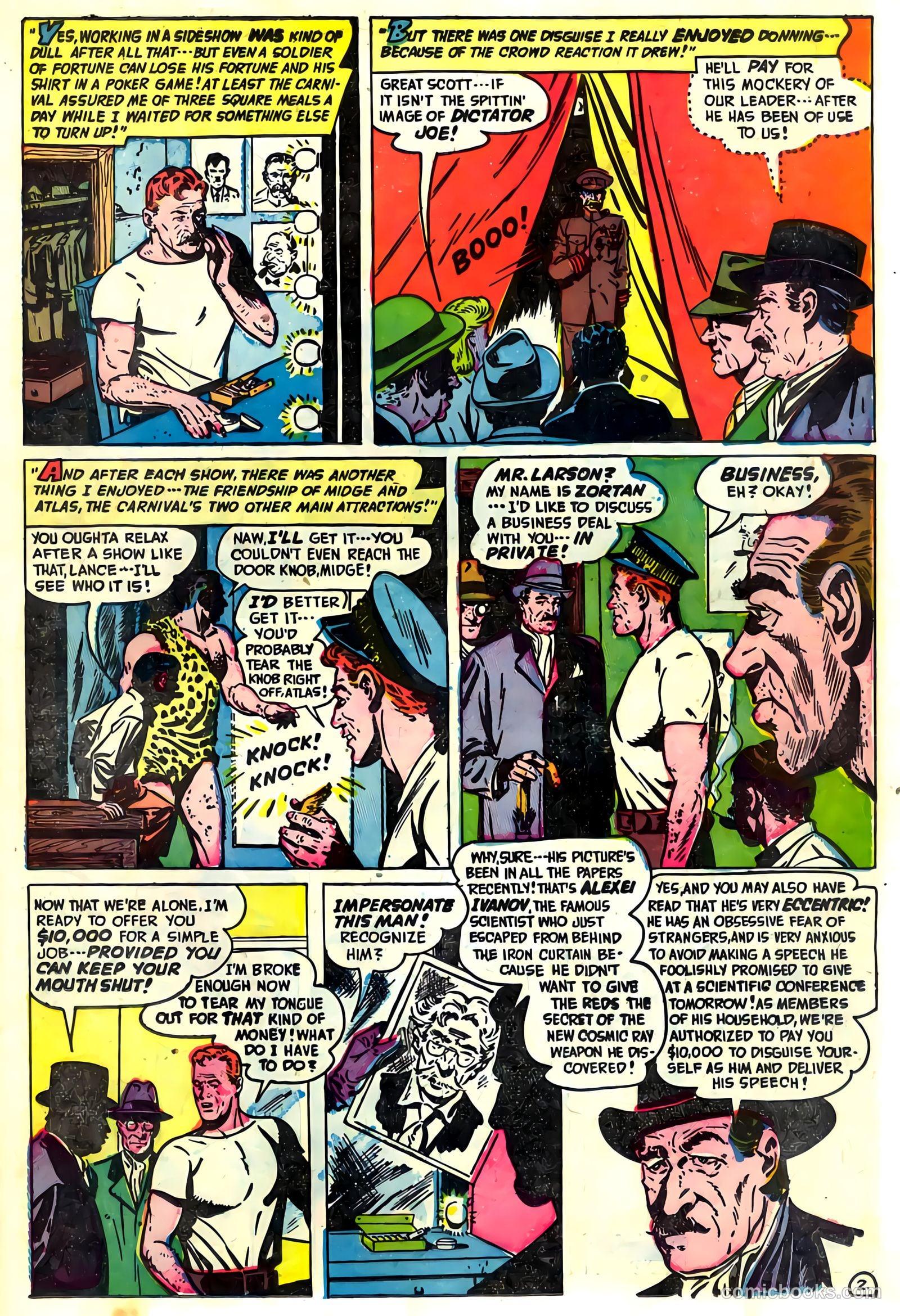 Soldiers of Fortune #1 (1951) — page 39 of 52