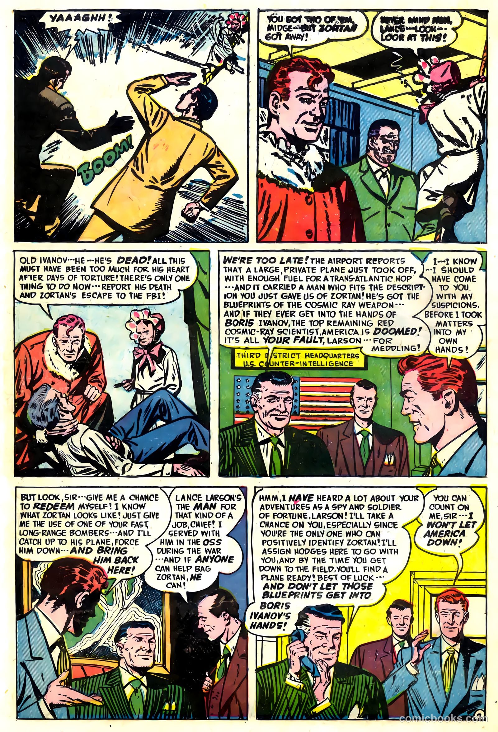 Soldiers of Fortune #1 (1951) — page 44 of 52