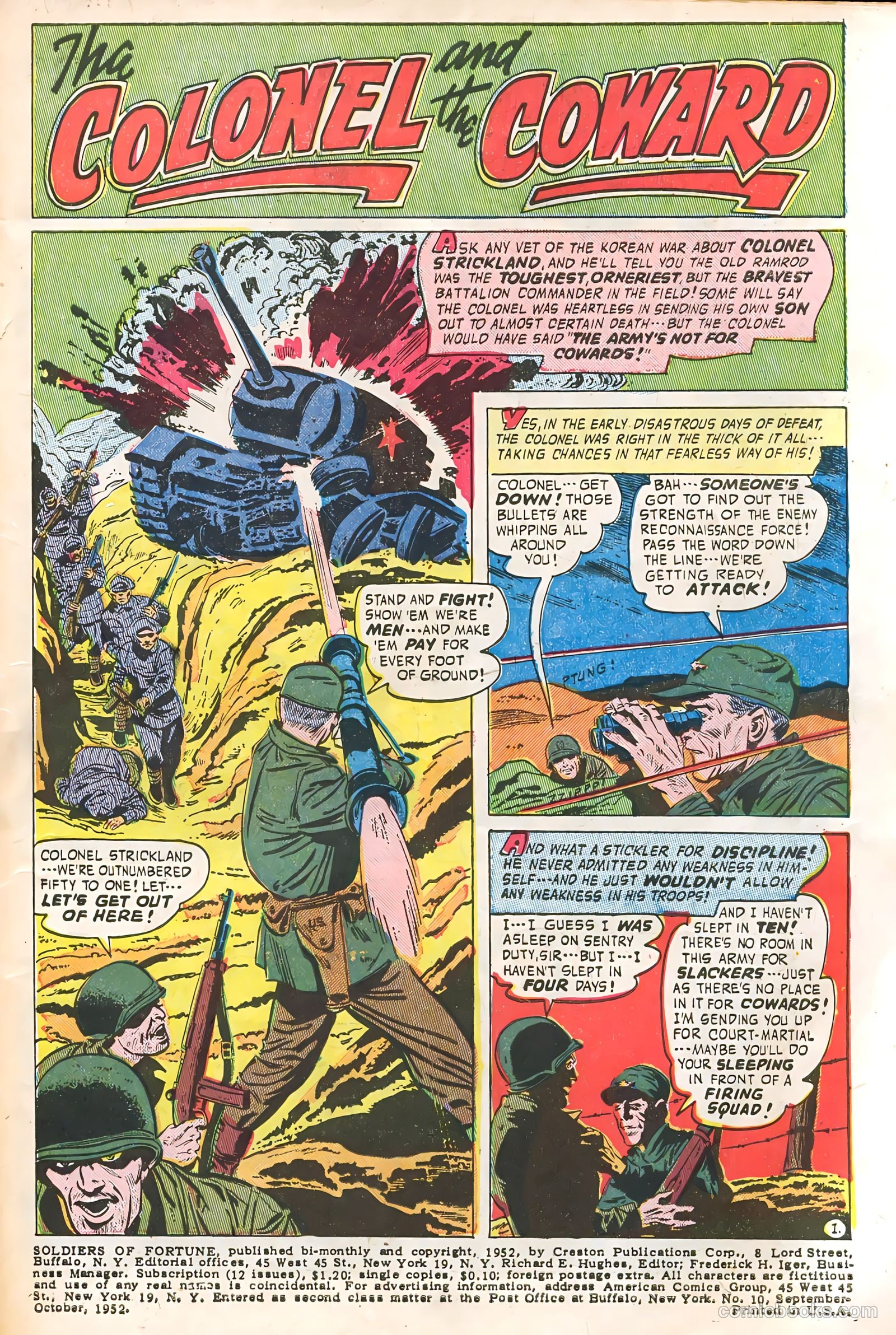 Soldiers of Fortune #10 (1952) — page 3 of 36