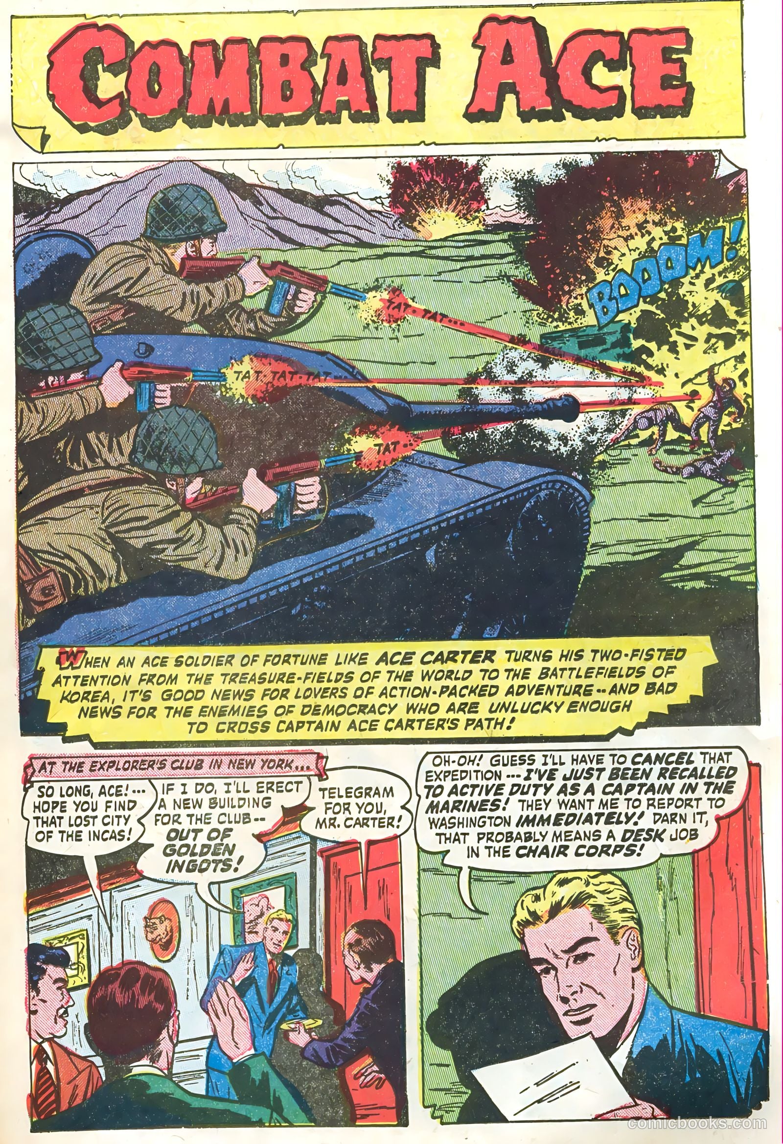 Soldiers of Fortune #10 (1952) — page 11 of 36