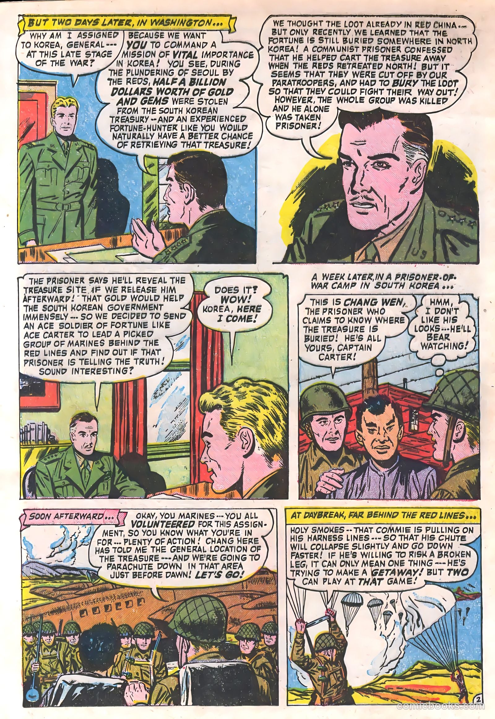 Soldiers of Fortune #10 (1952) — page 12 of 36