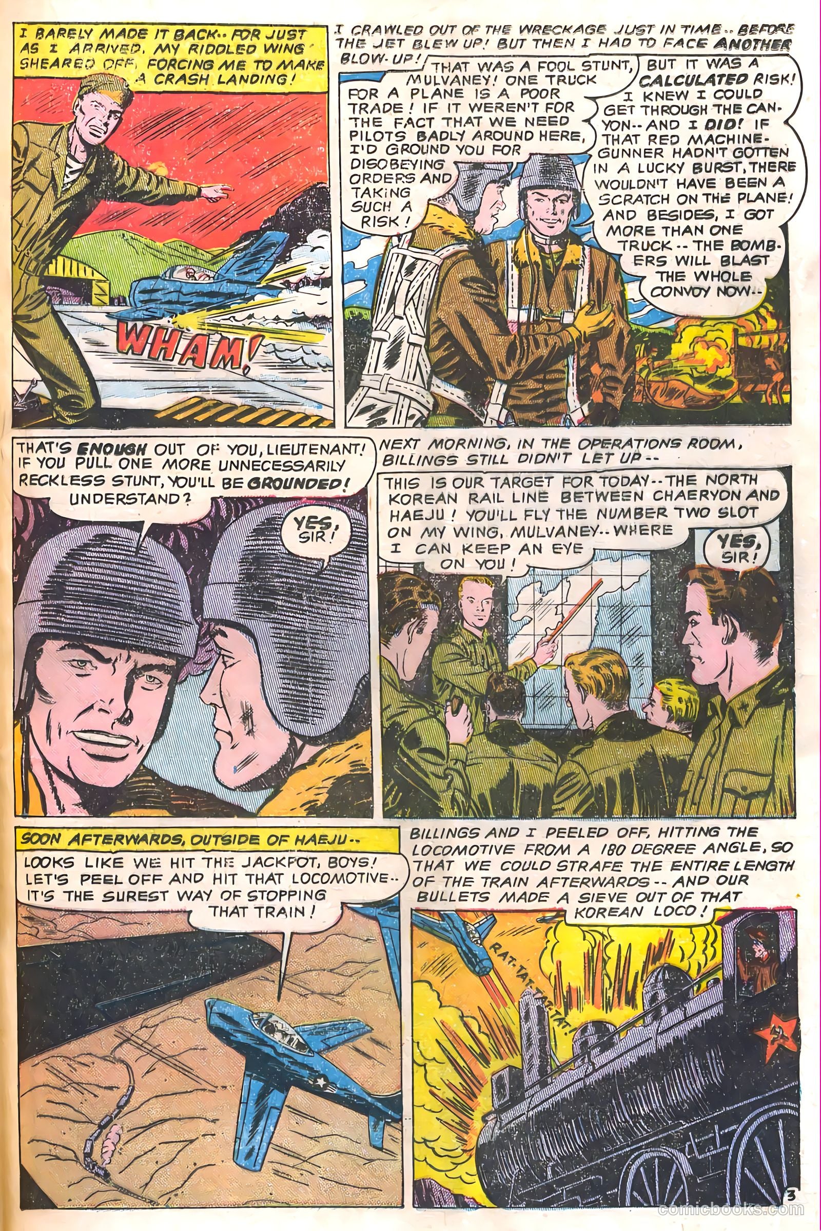 Soldiers of Fortune #10 (1952) — page 21 of 36