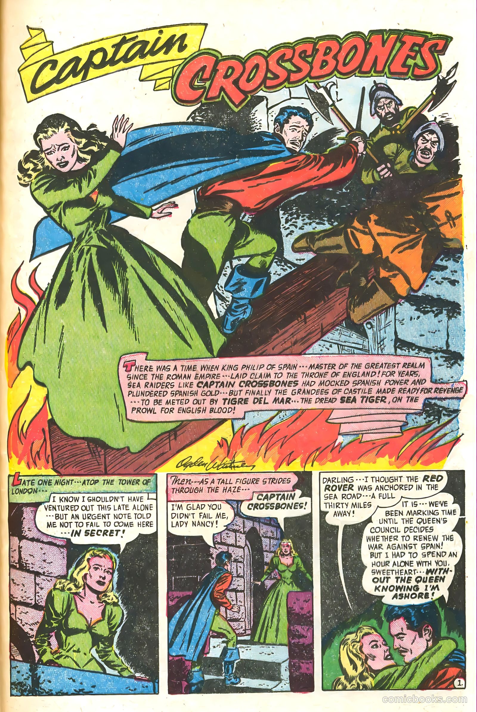 Soldiers of Fortune #10 (1952) — page 25 of 36