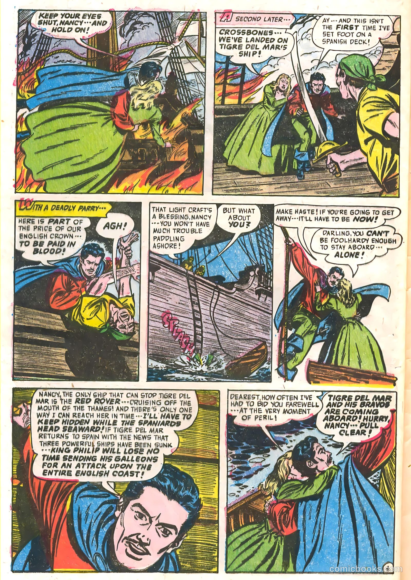 Soldiers of Fortune #10 (1952) — page 28 of 36