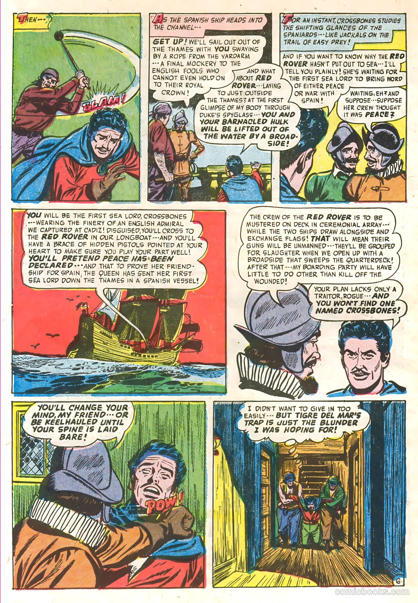 Soldiers of Fortune #10 (1952) — page 30 of 36
