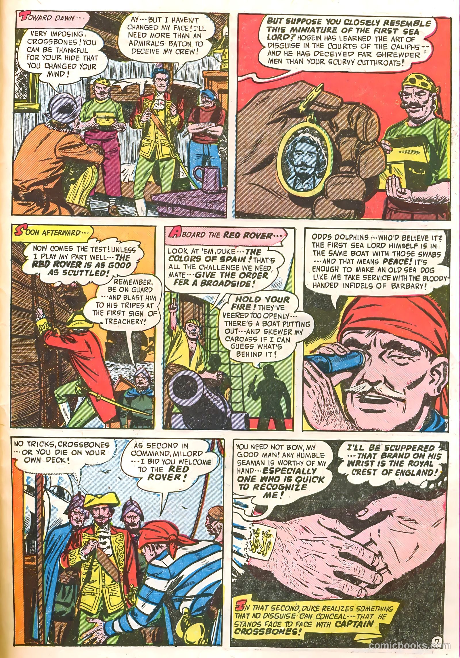 Soldiers of Fortune #10 (1952) — page 31 of 36