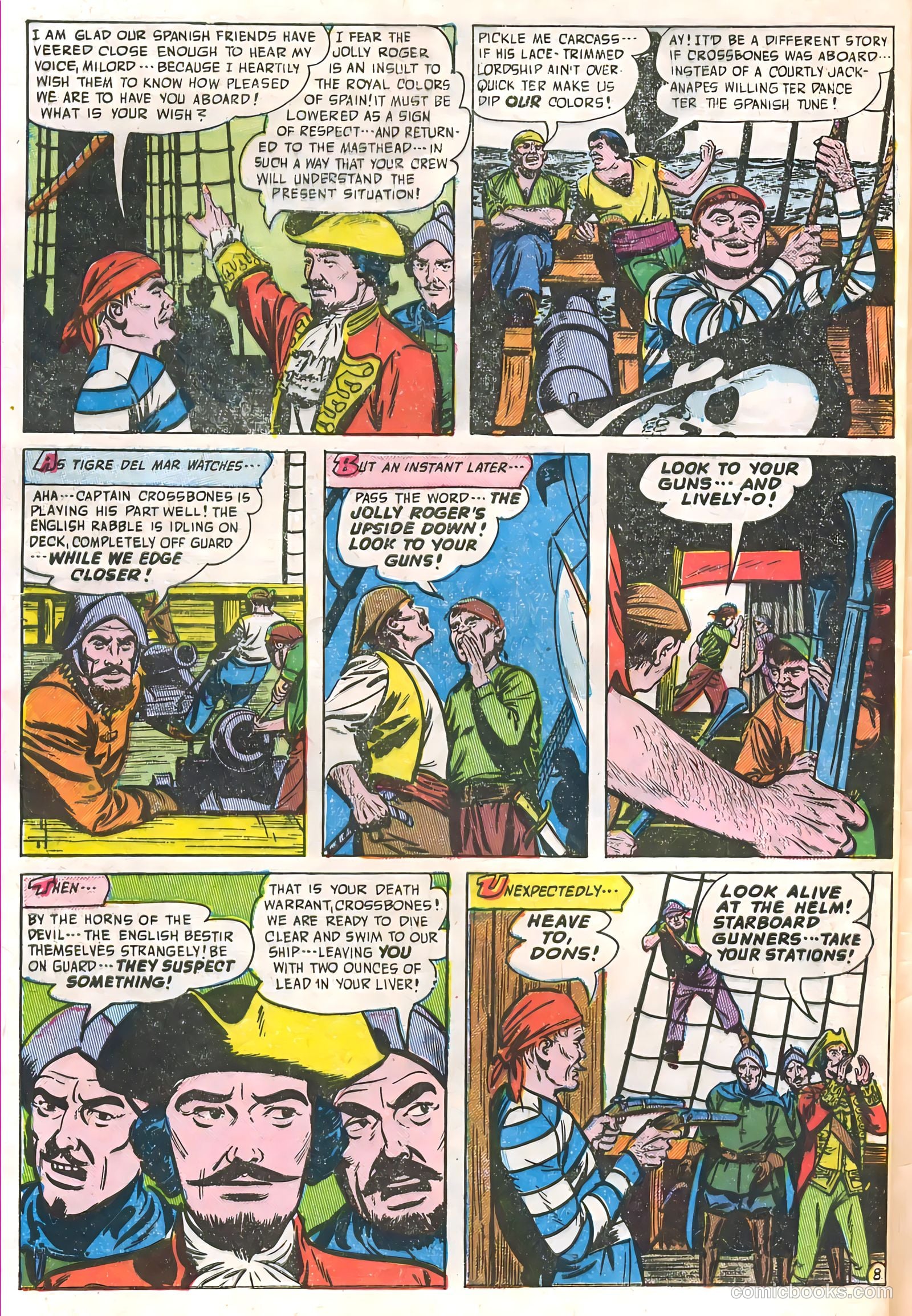 Soldiers of Fortune #10 (1952) — page 32 of 36