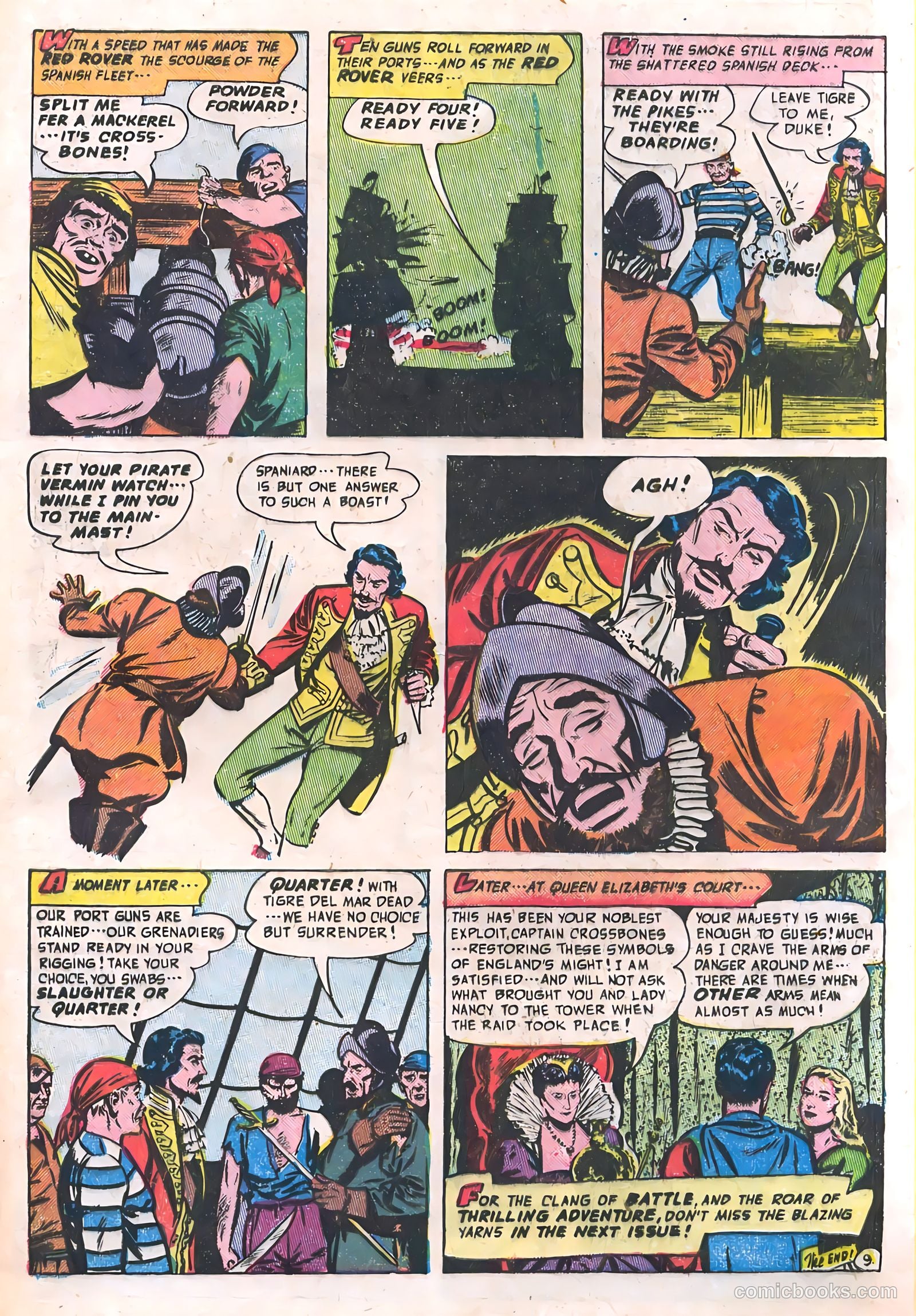 Soldiers of Fortune #10 (1952) — page 33 of 36