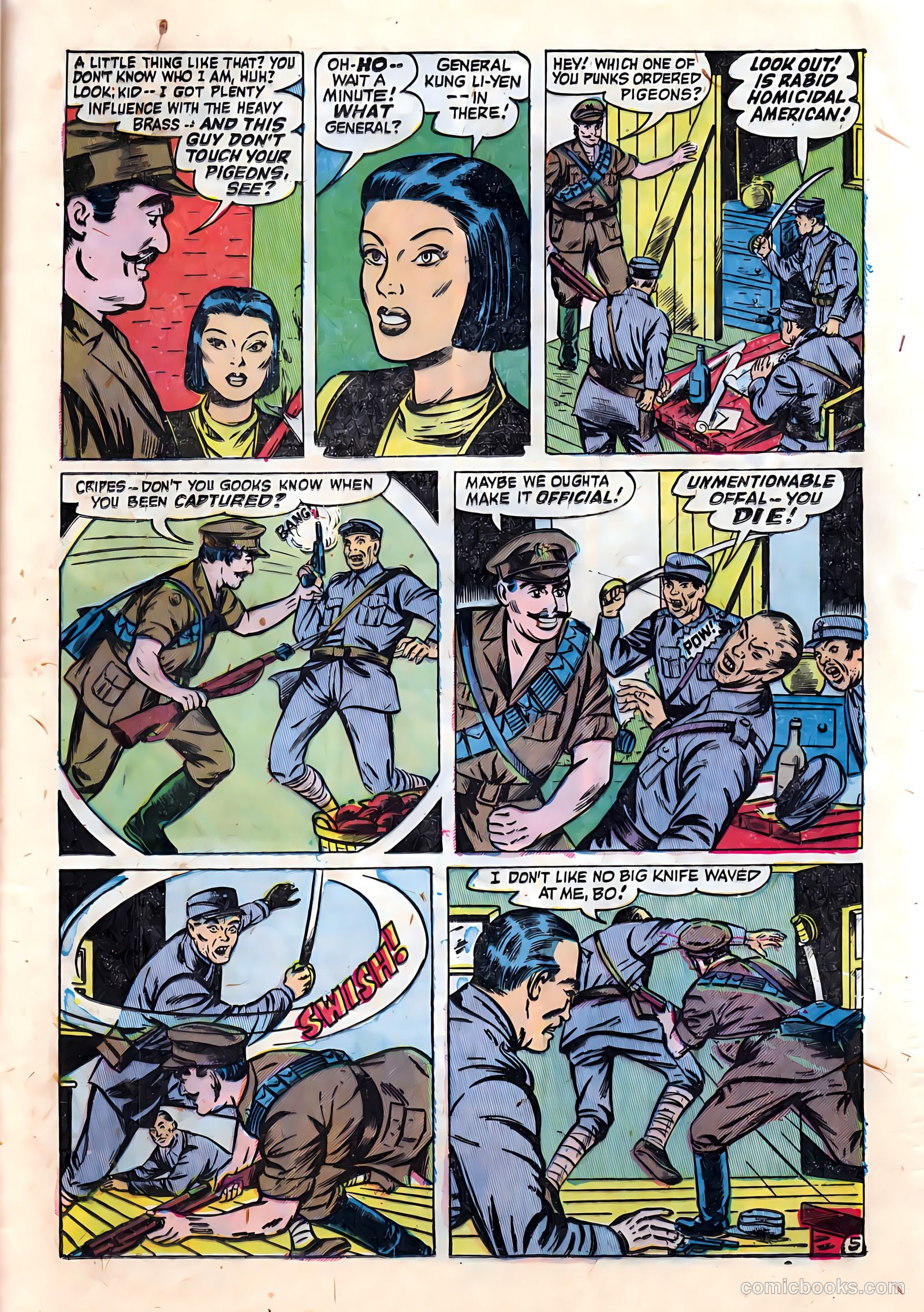 Soldiers of Fortune #11 (1952) — page 25 of 36
