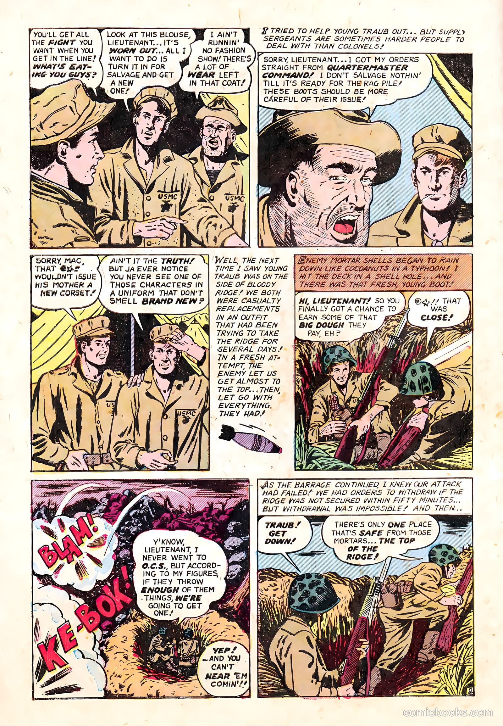 Soldiers of Fortune #11 (1952) — page 30 of 36