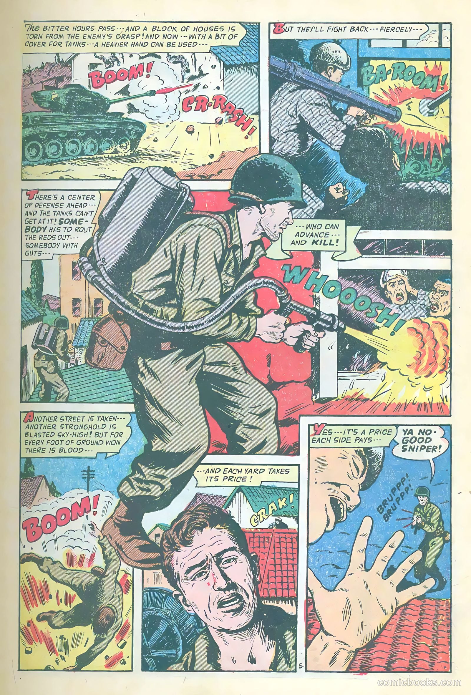 Soldiers of Fortune #12 (1953) — page 7 of 36
