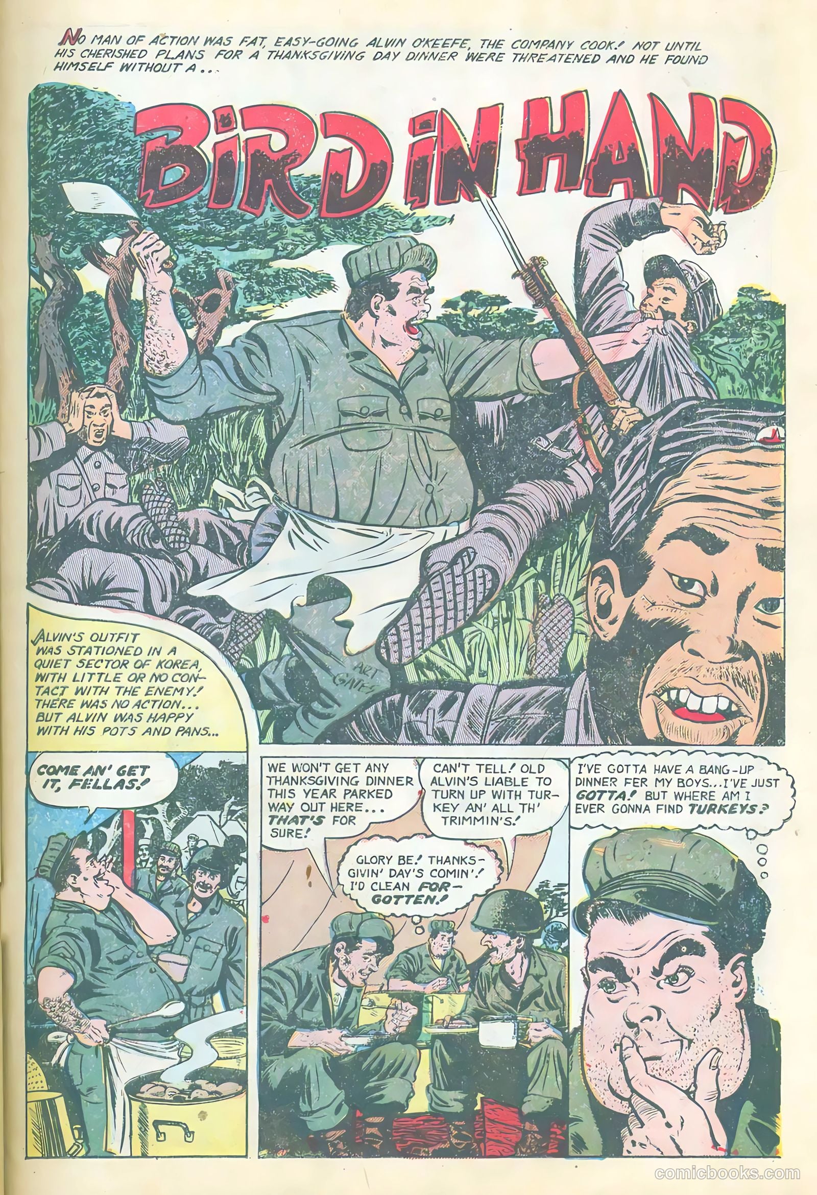 Soldiers of Fortune #12 (1953) — page 23 of 36