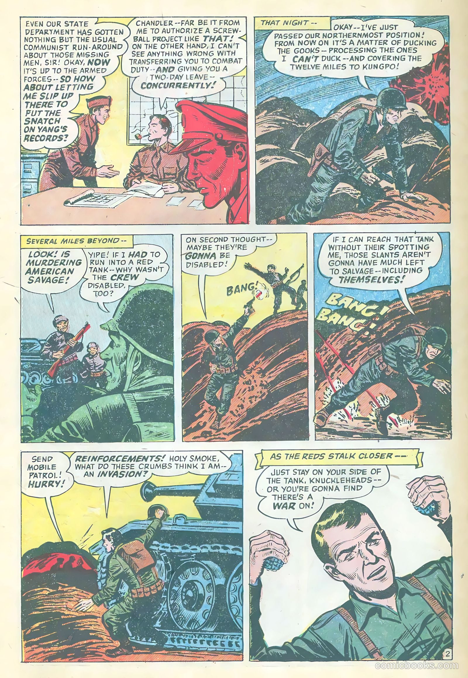 Soldiers of Fortune #12 (1953) — page 30 of 36