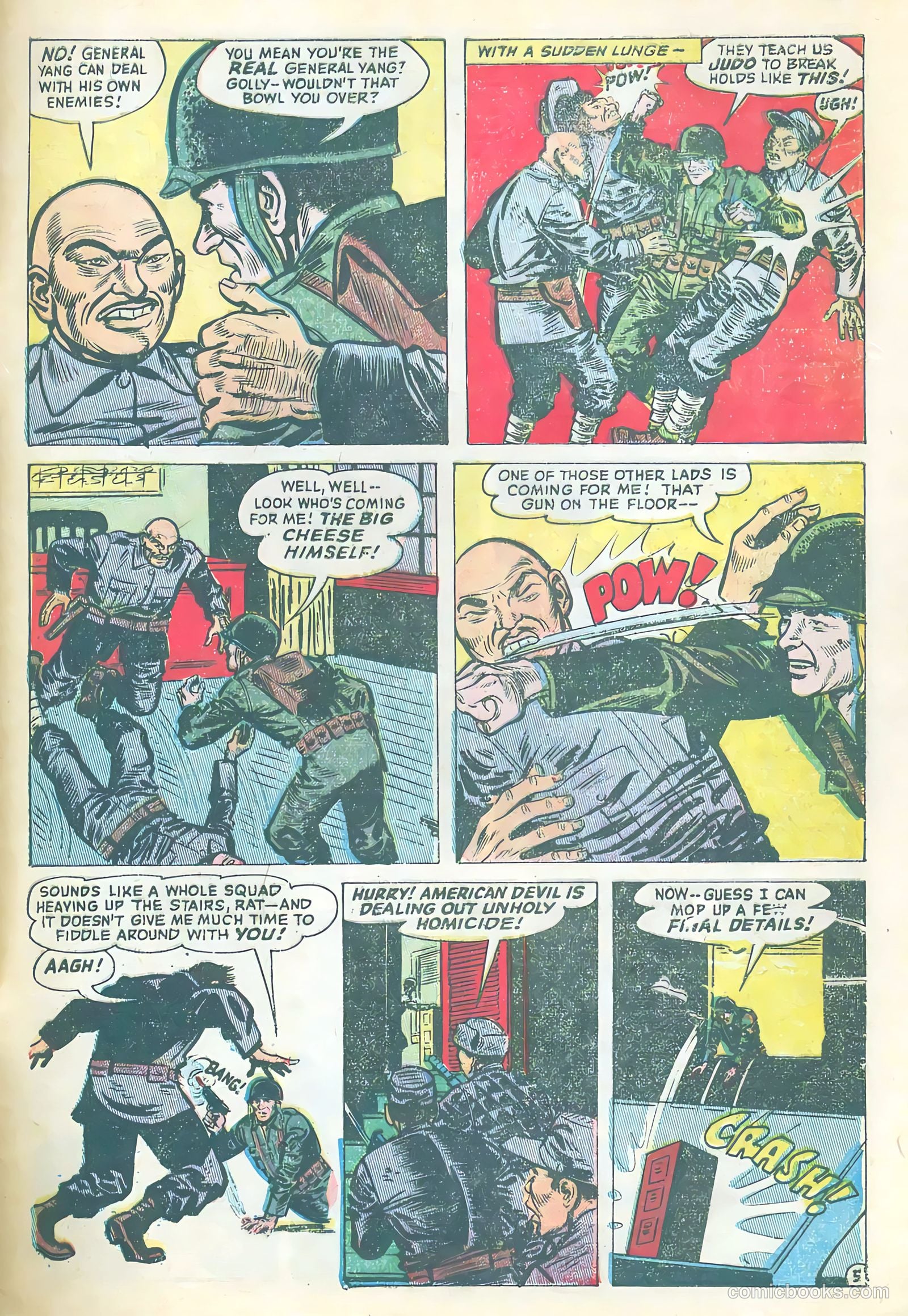 Soldiers of Fortune #12 (1953) — page 33 of 36