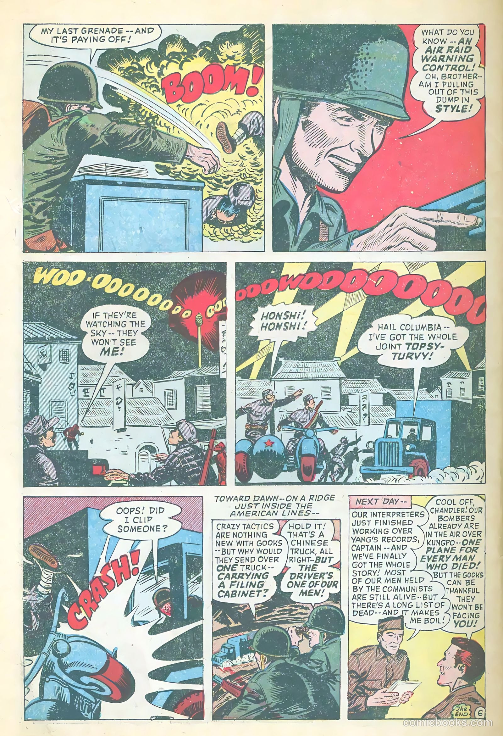 Soldiers of Fortune #12 (1953) — page 34 of 36