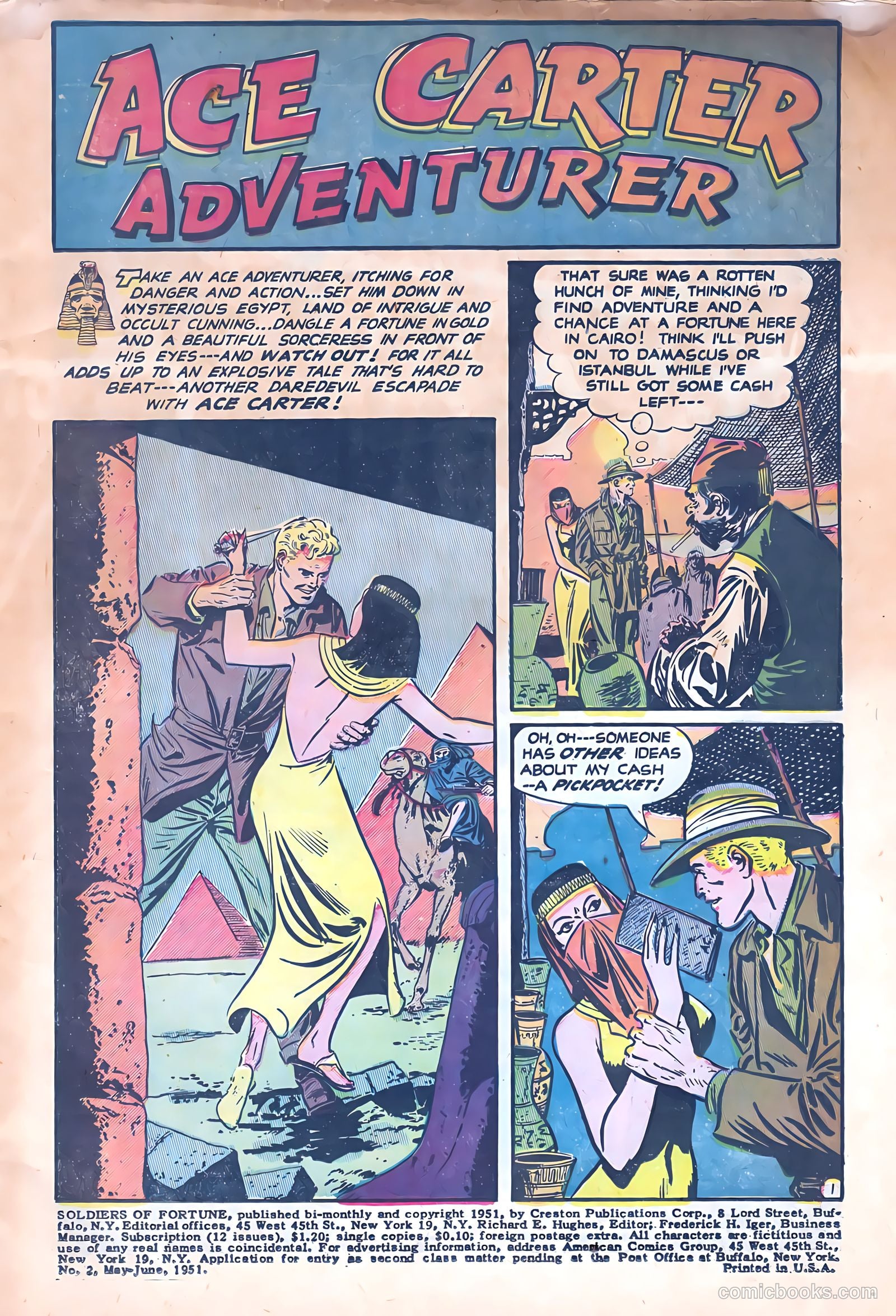 Soldiers of Fortune #2 (1951) — page 3 of 52