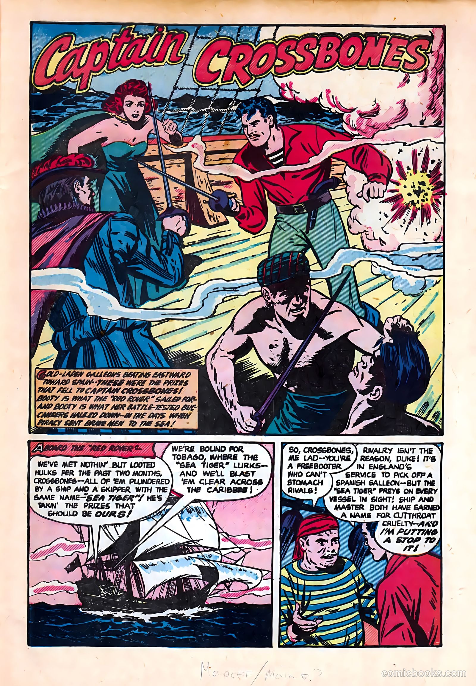 Soldiers of Fortune #2 (1951) — page 15 of 52