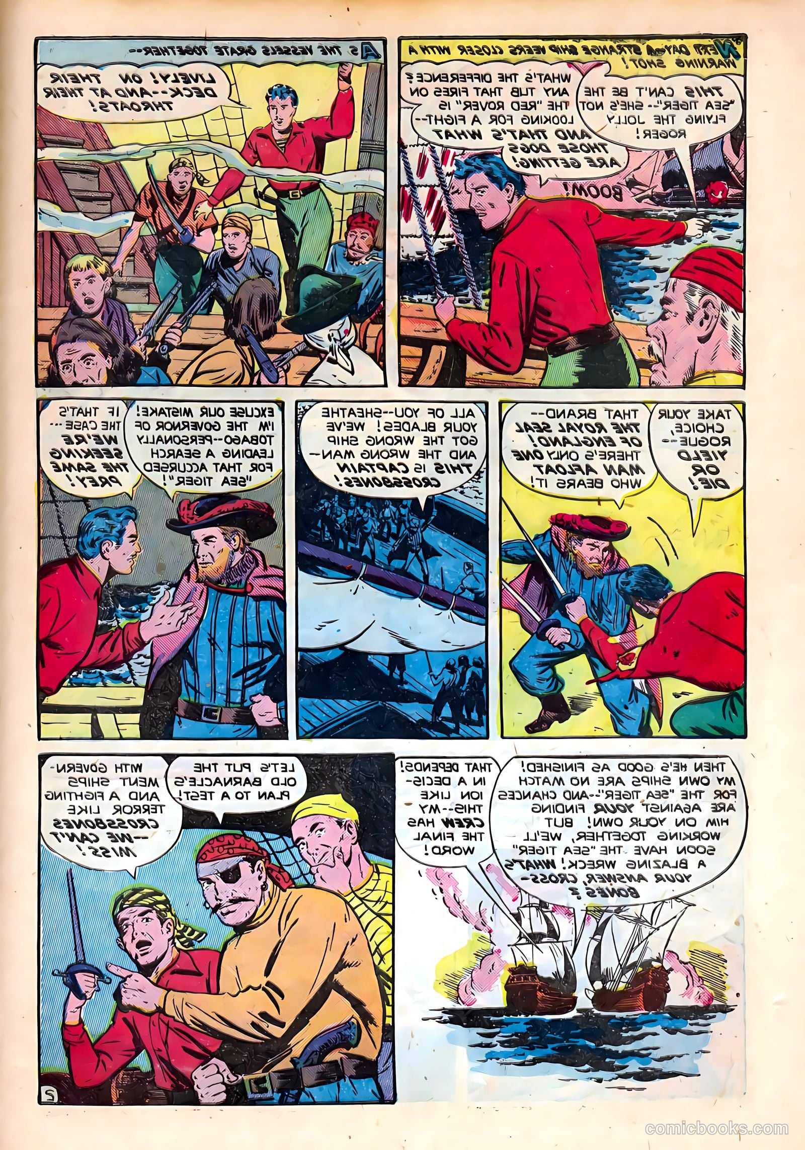 Soldiers of Fortune #2 (1951) — page 16 of 52