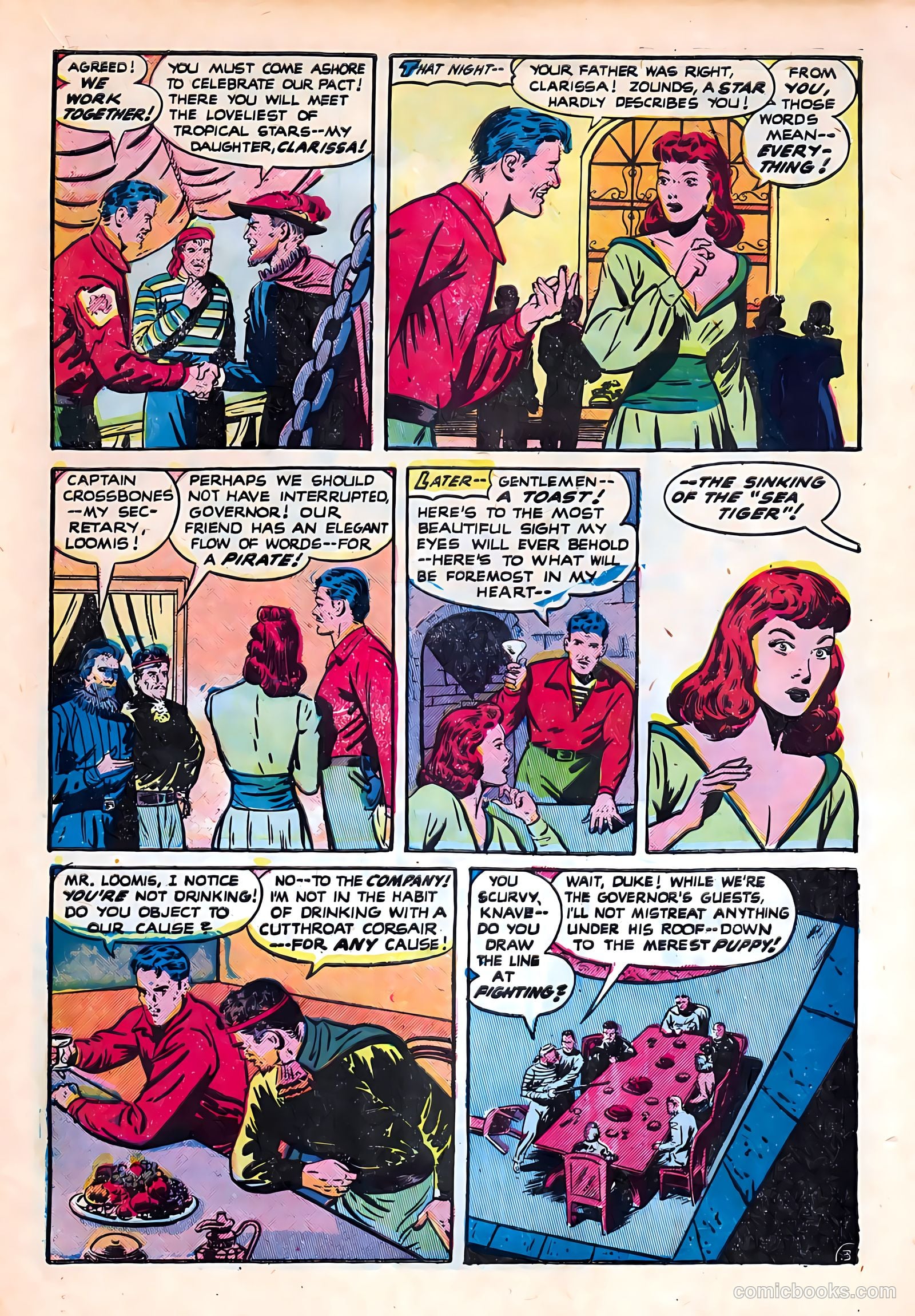 Soldiers of Fortune #2 (1951) — page 17 of 52