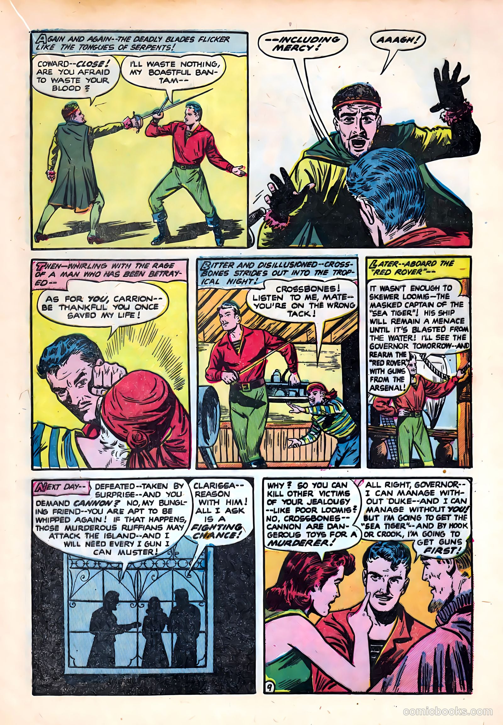 Soldiers of Fortune #2 (1951) — page 23 of 52