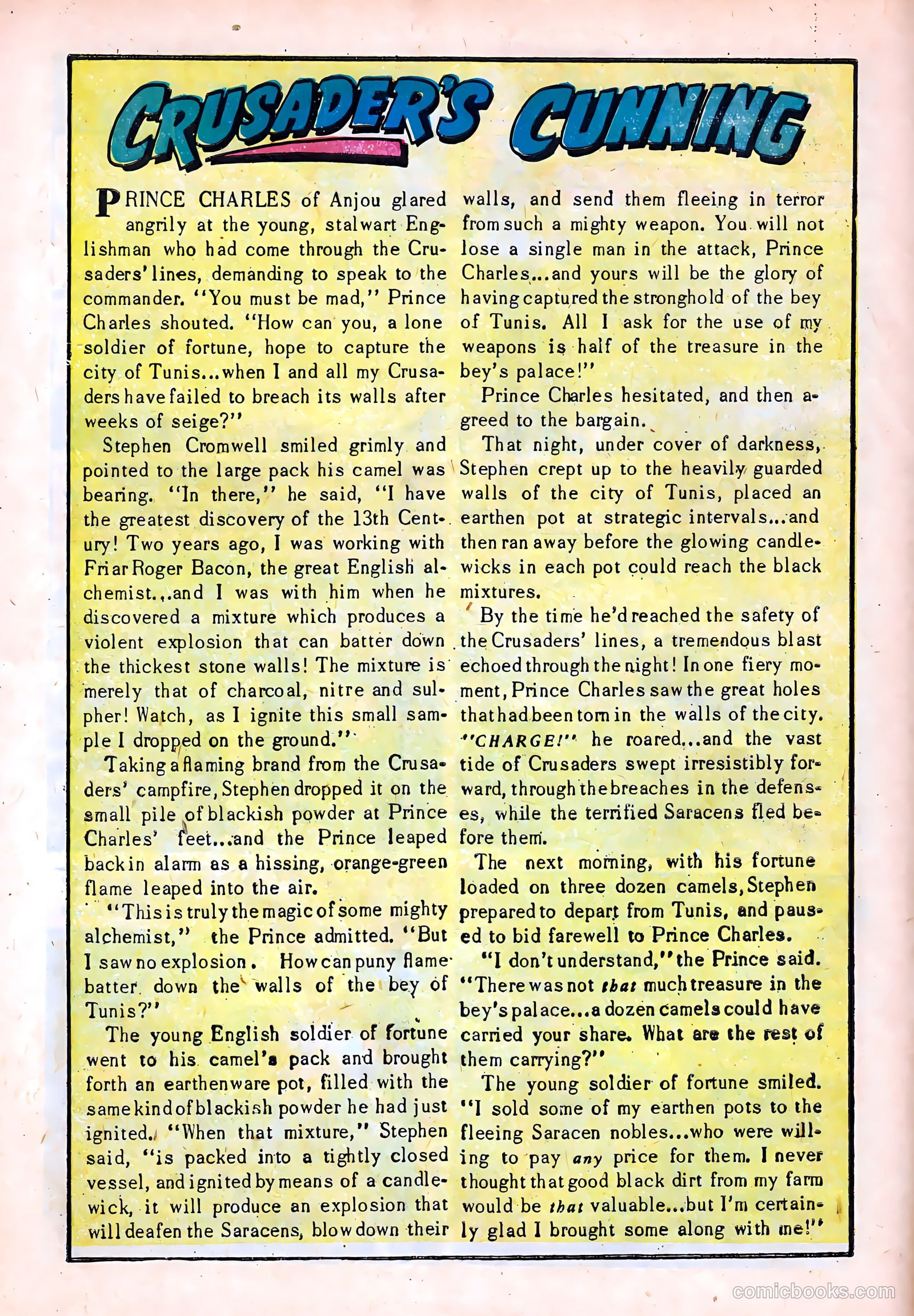 Soldiers of Fortune #2 (1951) — page 36 of 52
