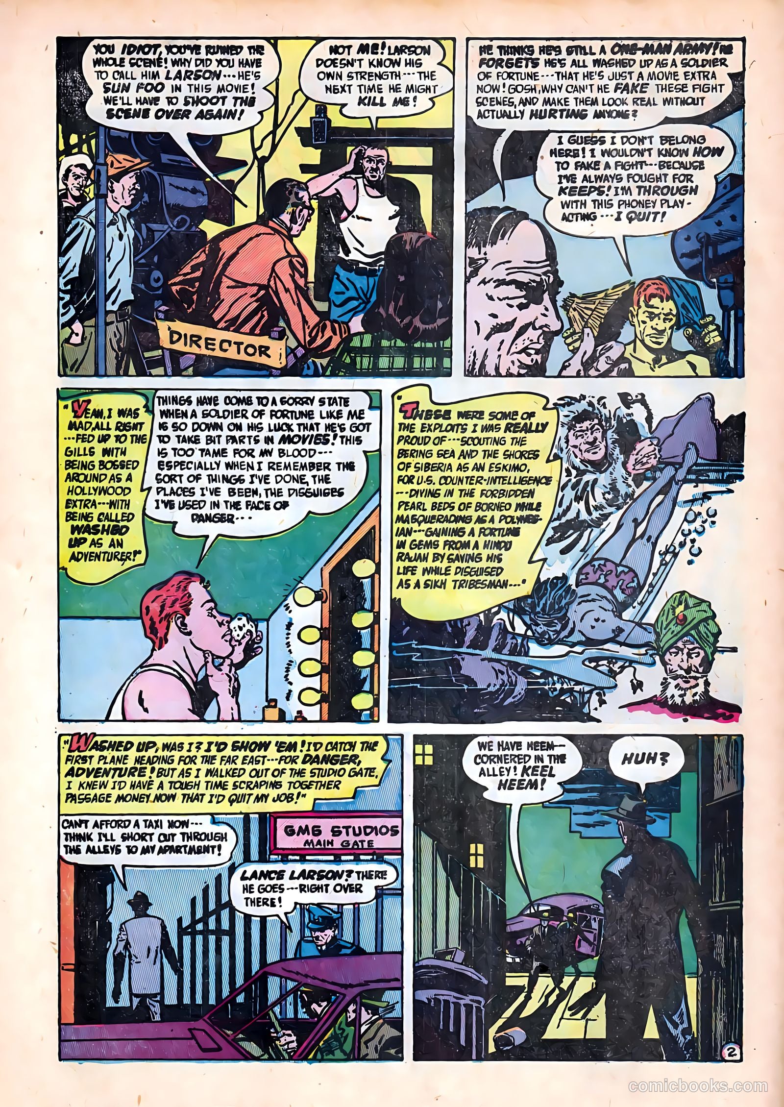 Soldiers of Fortune #2 (1951) — page 38 of 52