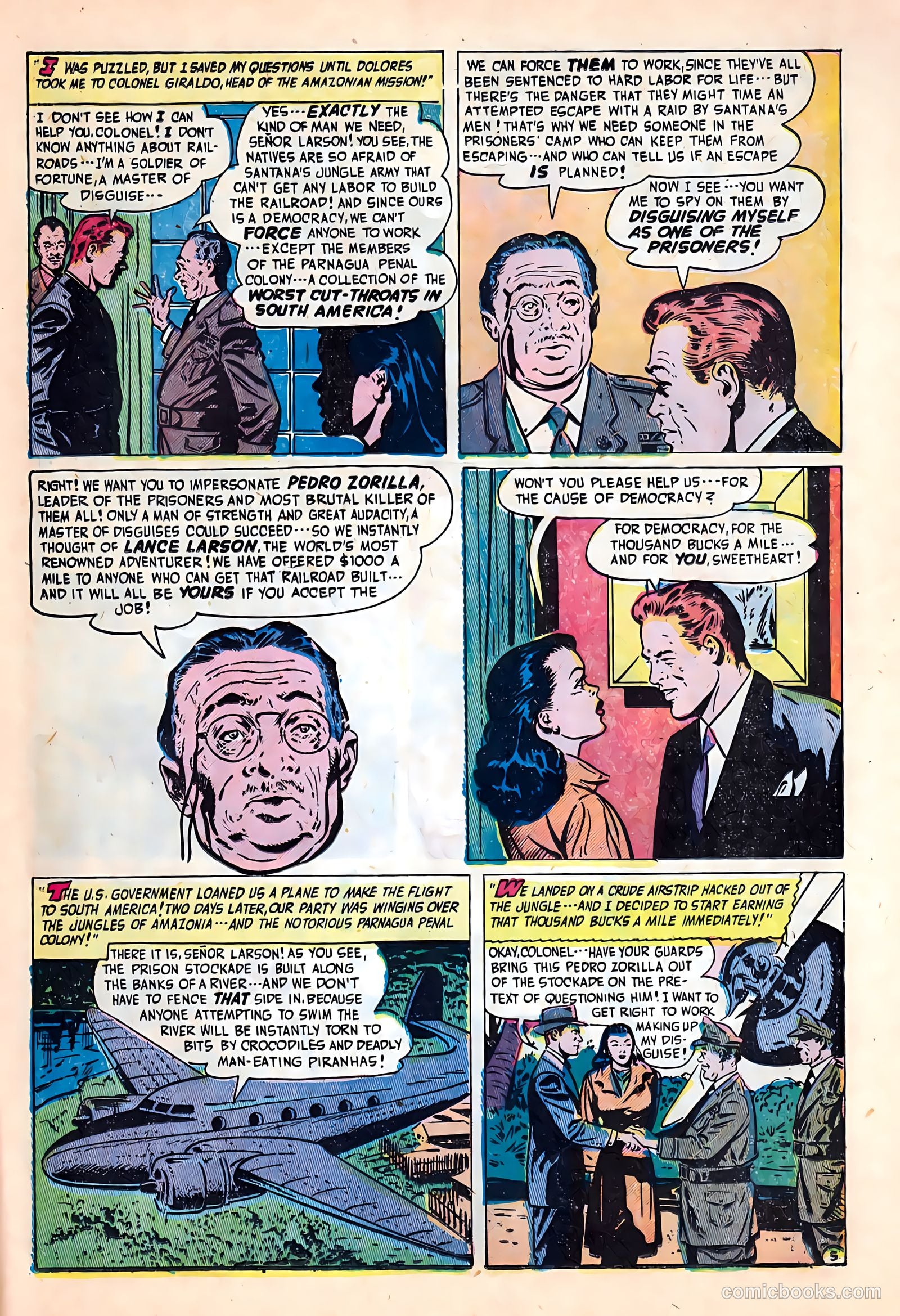 Soldiers of Fortune #2 (1951) — page 41 of 52