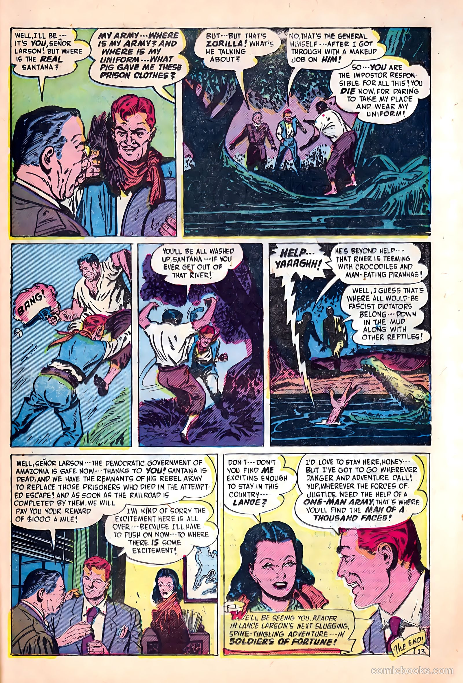 Soldiers of Fortune #2 (1951) — page 49 of 52