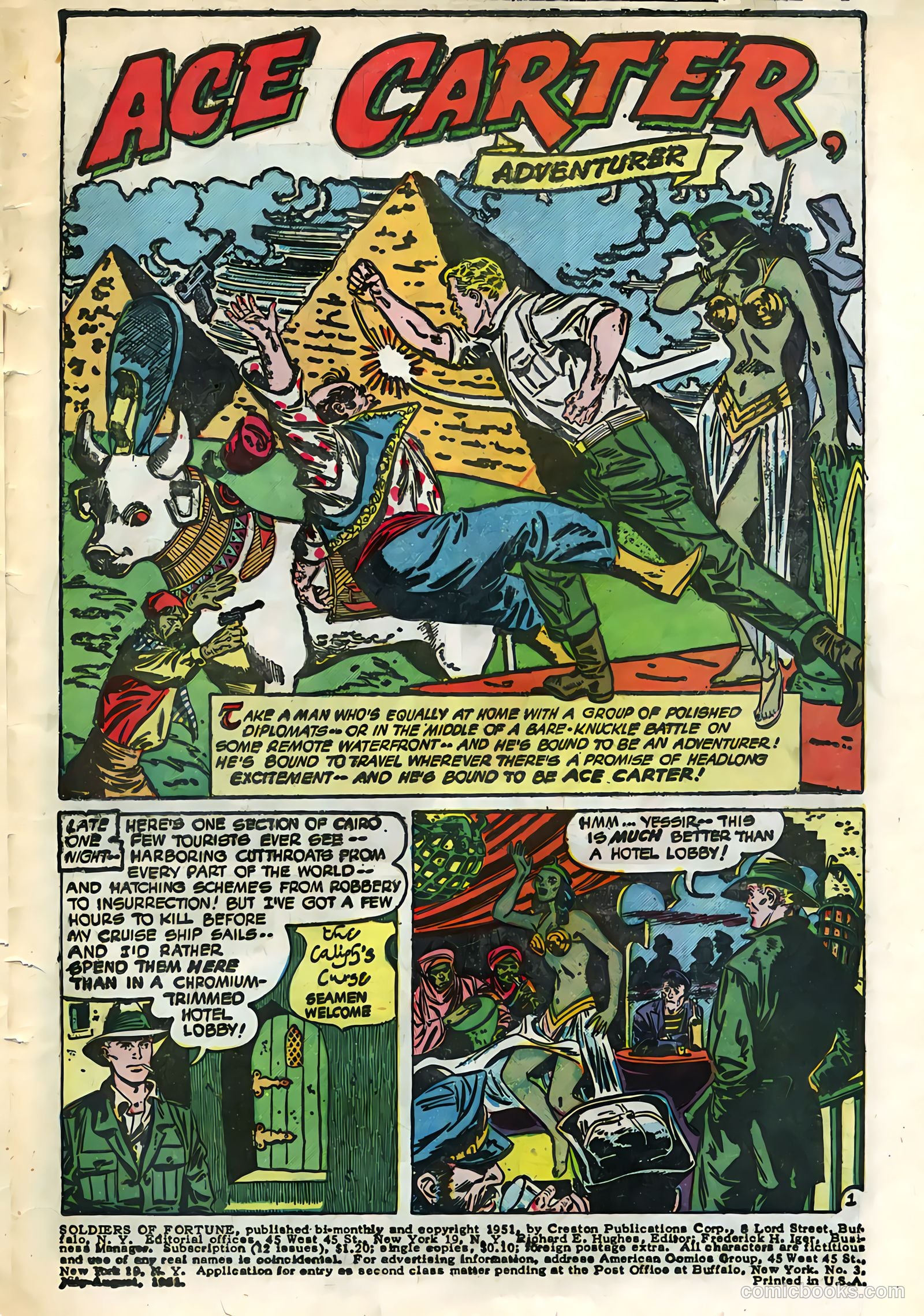 Soldiers of Fortune #3 (1951) — page 3 of 52