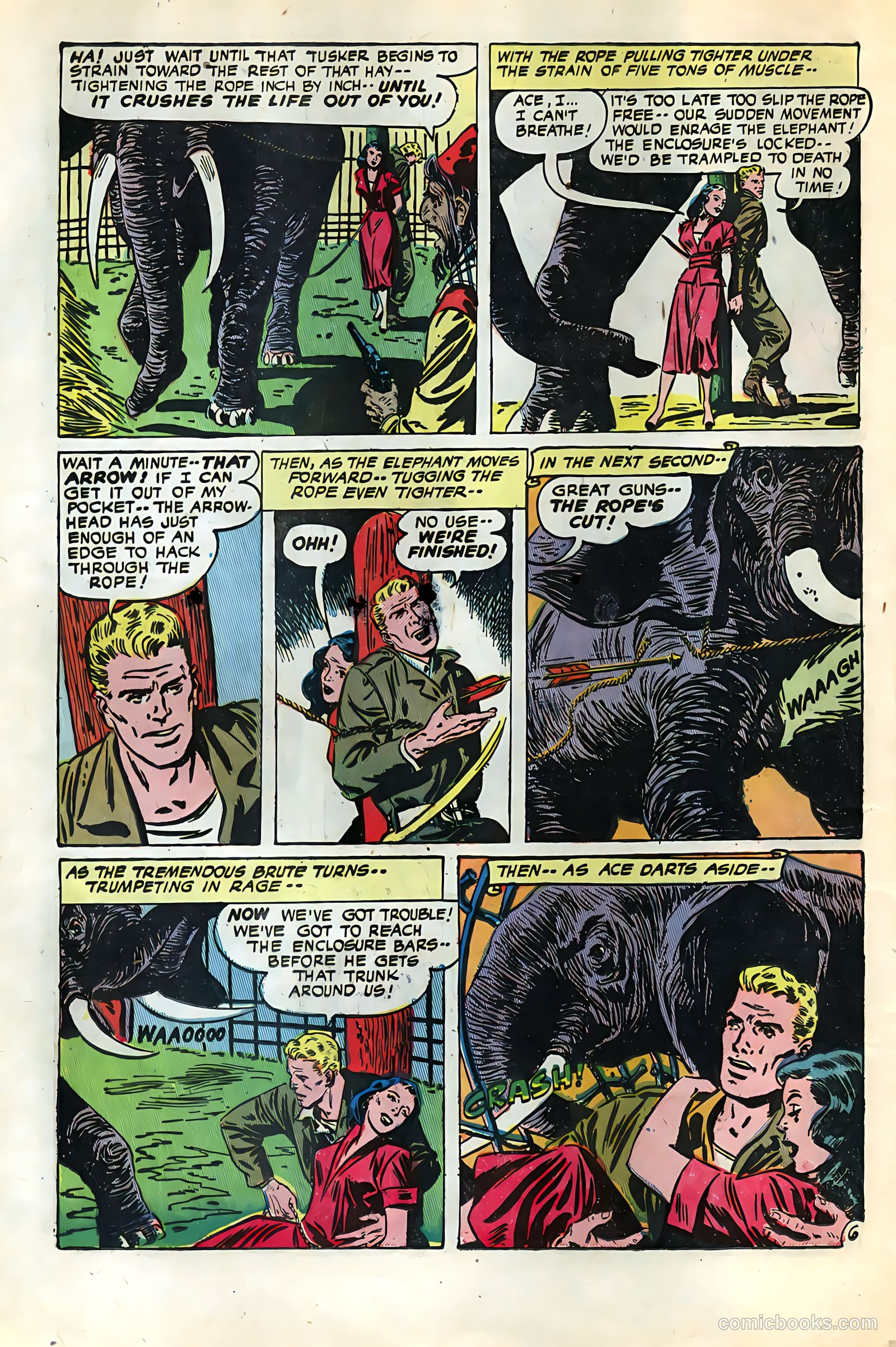 Soldiers of Fortune #3 (1951) — page 8 of 52