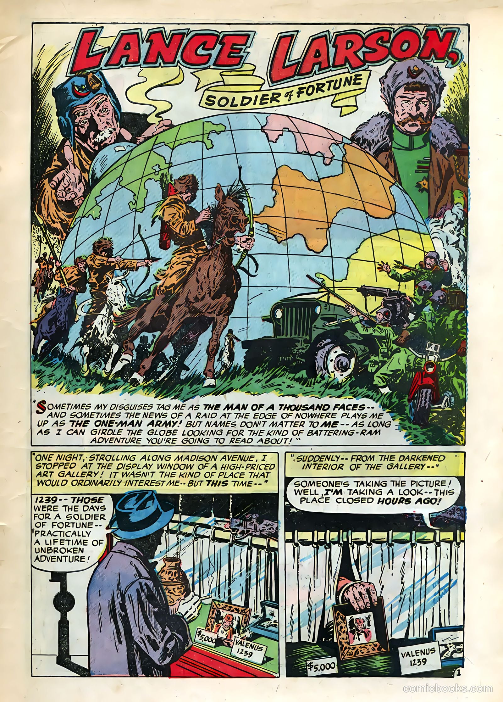 Soldiers of Fortune #3 (1951) — page 17 of 52