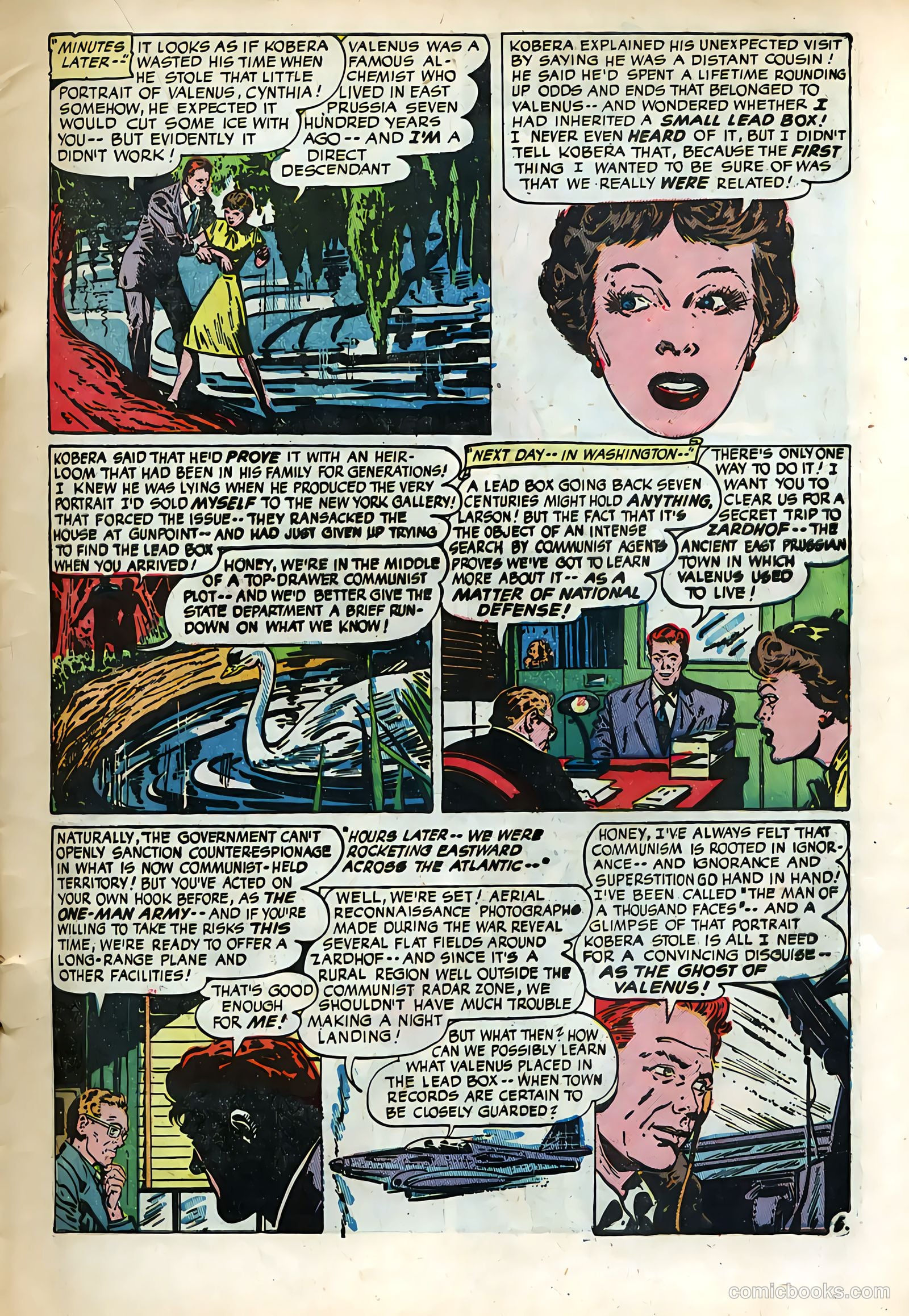 Soldiers of Fortune #3 (1951) — page 21 of 52