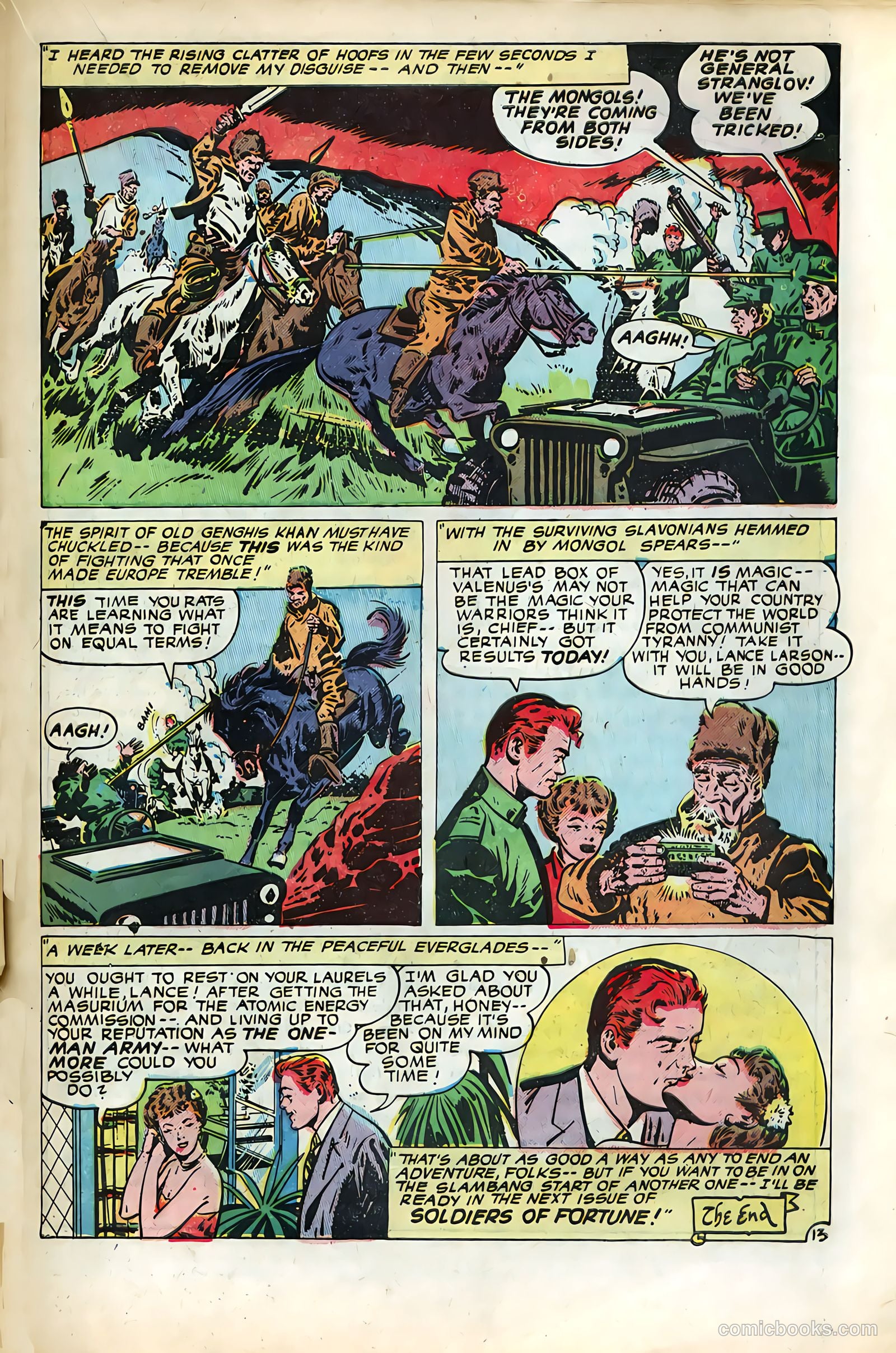Soldiers of Fortune #3 (1951) — page 29 of 52